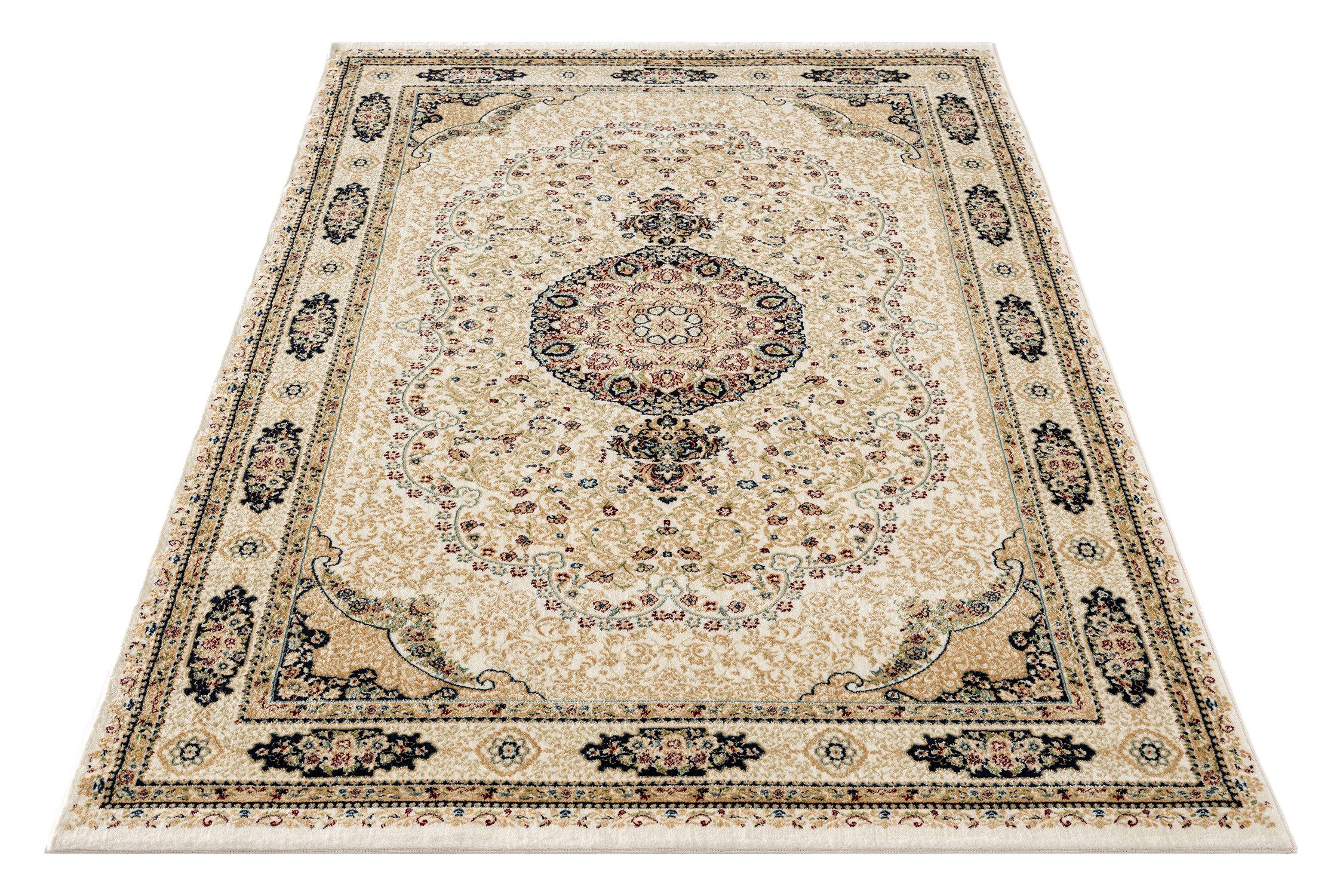 Carpetilla Designteppich Designer Wohnzimmer Carpetilla Asfahan Orientalisc günstig online kaufen