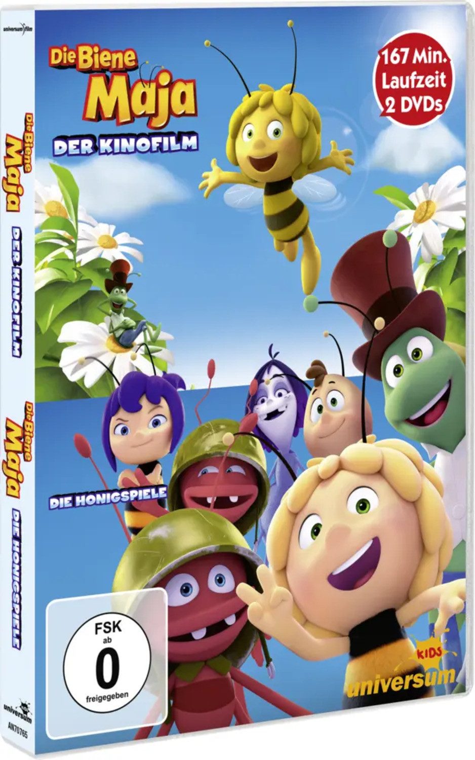 DVD Die Biene Maja Kinofilm 1&2, 2 DVD