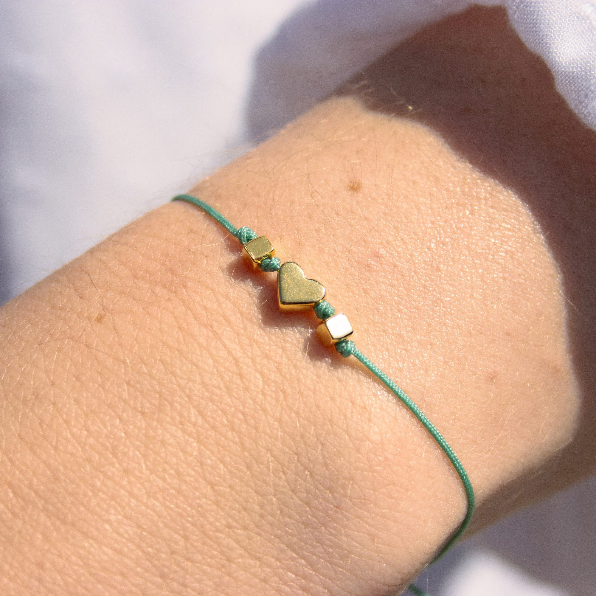 Armband Set Armband auf Karte - Herz - von Herzen