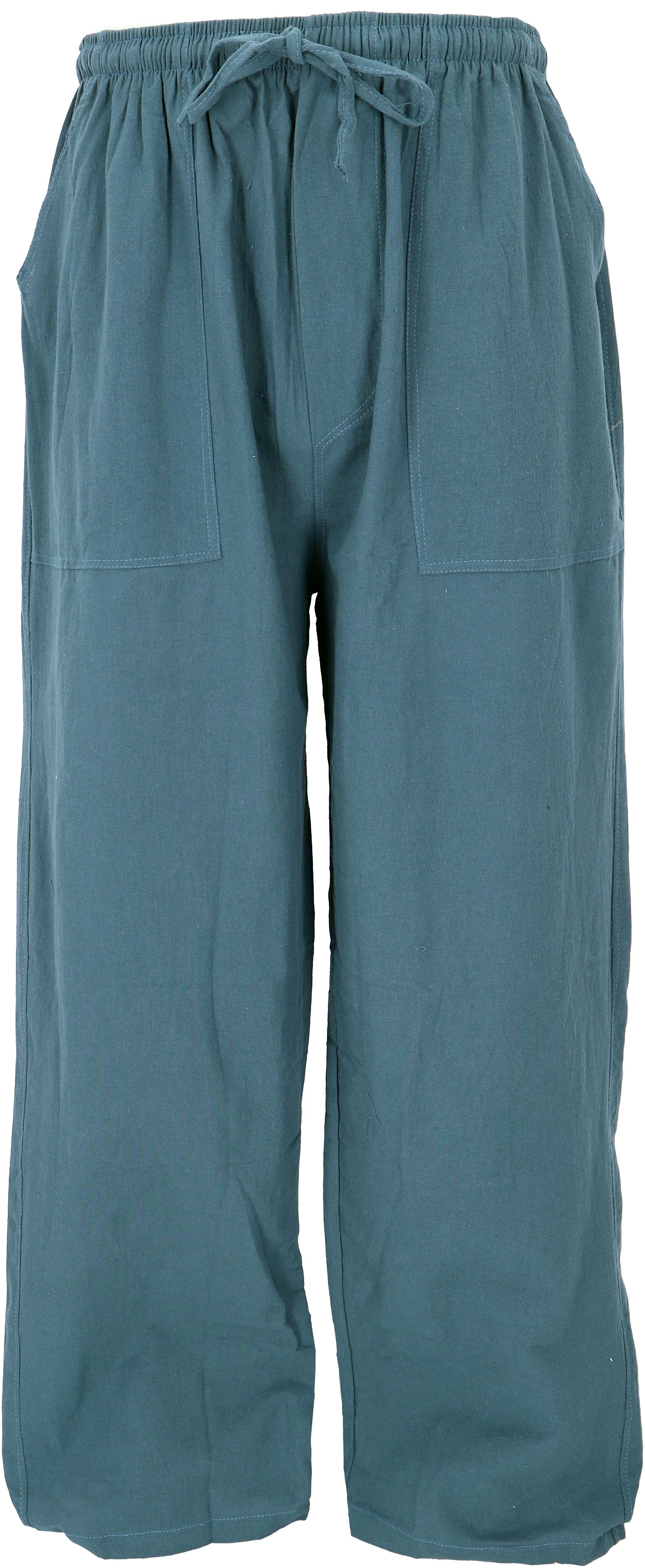 Guru-Shop Relaxhose Leichte Yoga Hose, Tai Chi Hose, Sommerhose,.. Ethno Style, alternative Bekleidung