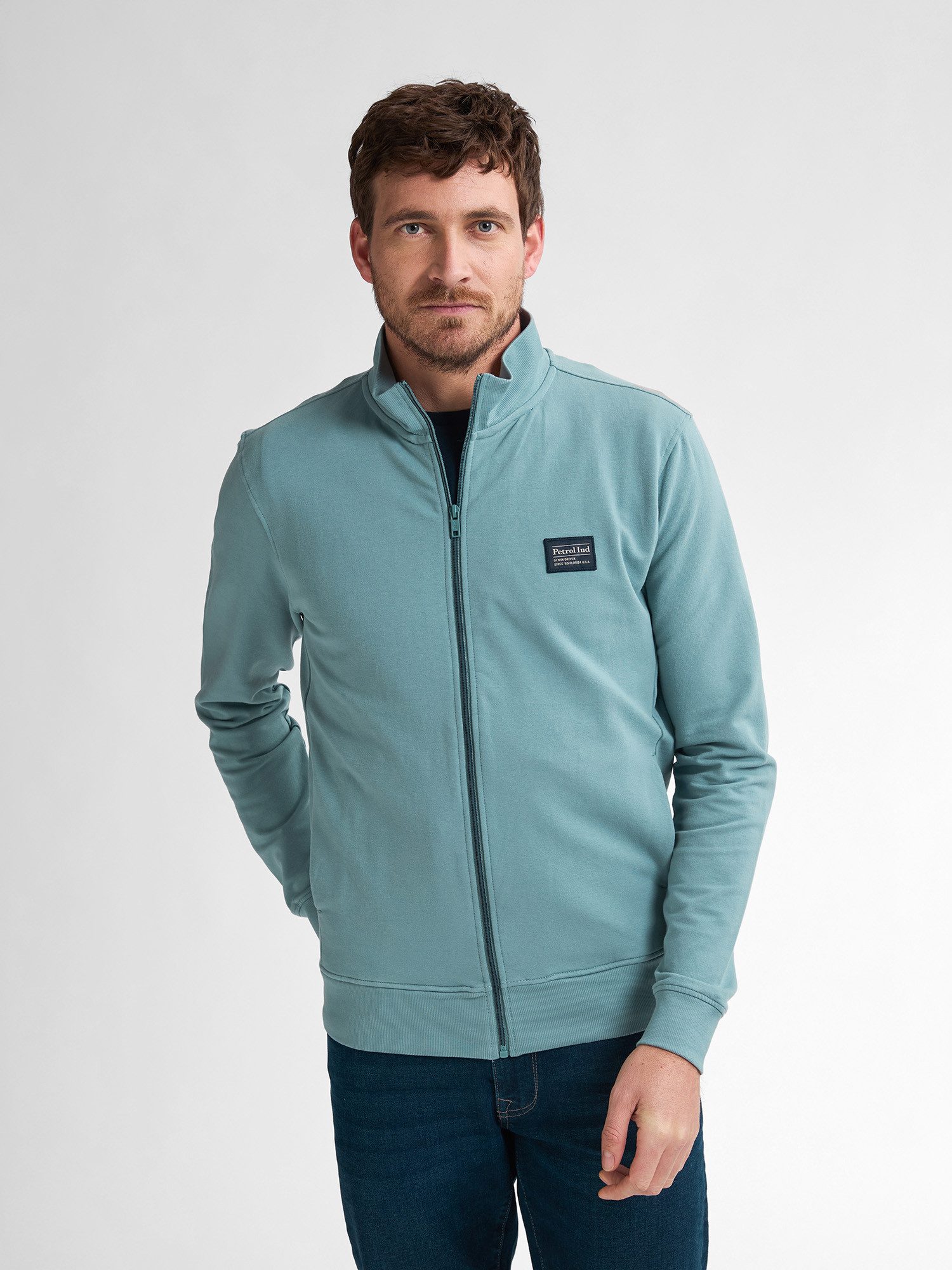 Petrol Industries Sweatshirt Strickjacke mit Logo günstig online kaufen