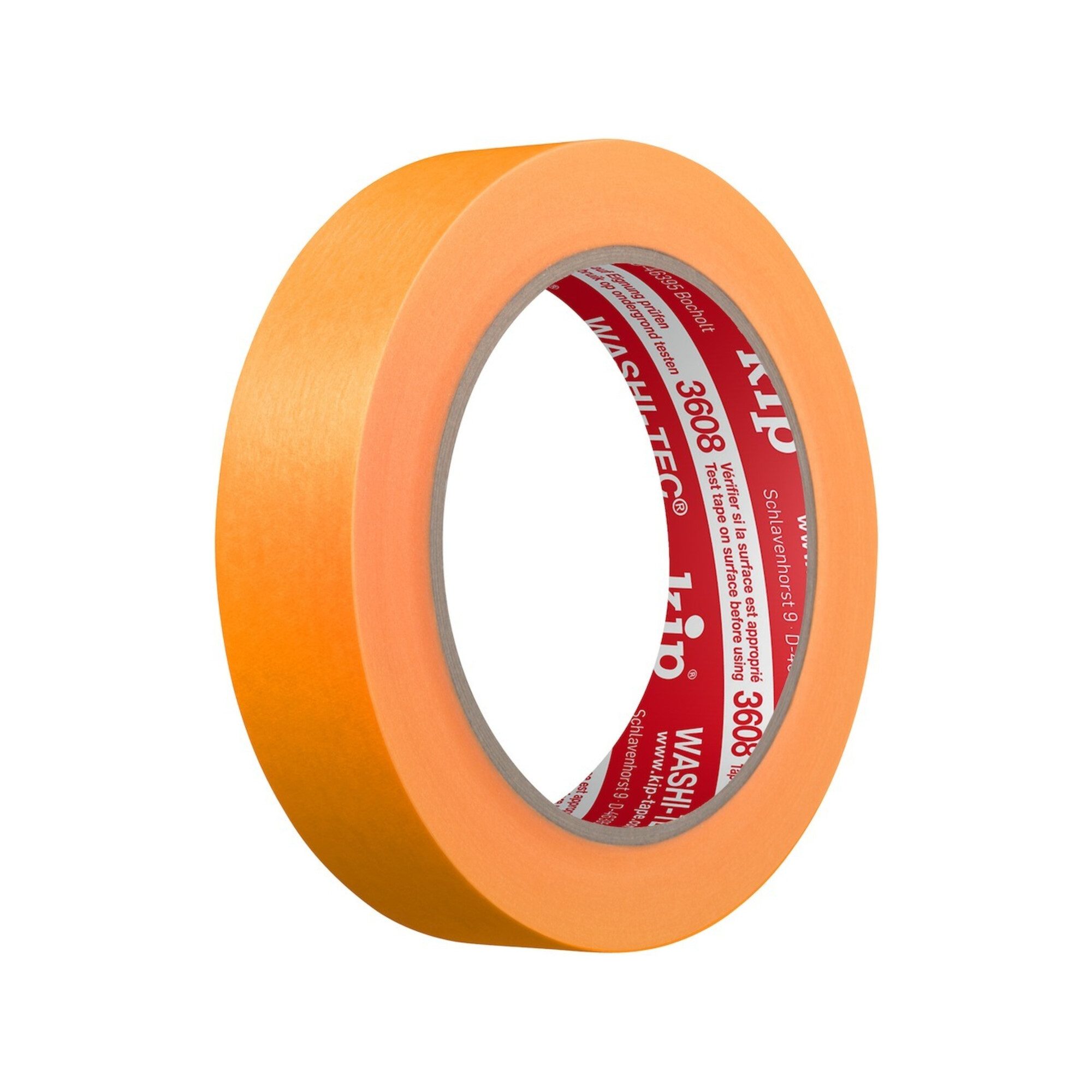 KİP WASHI-TEC Kip STANDARD Goldkrepp® orange 24 mm x 50 m