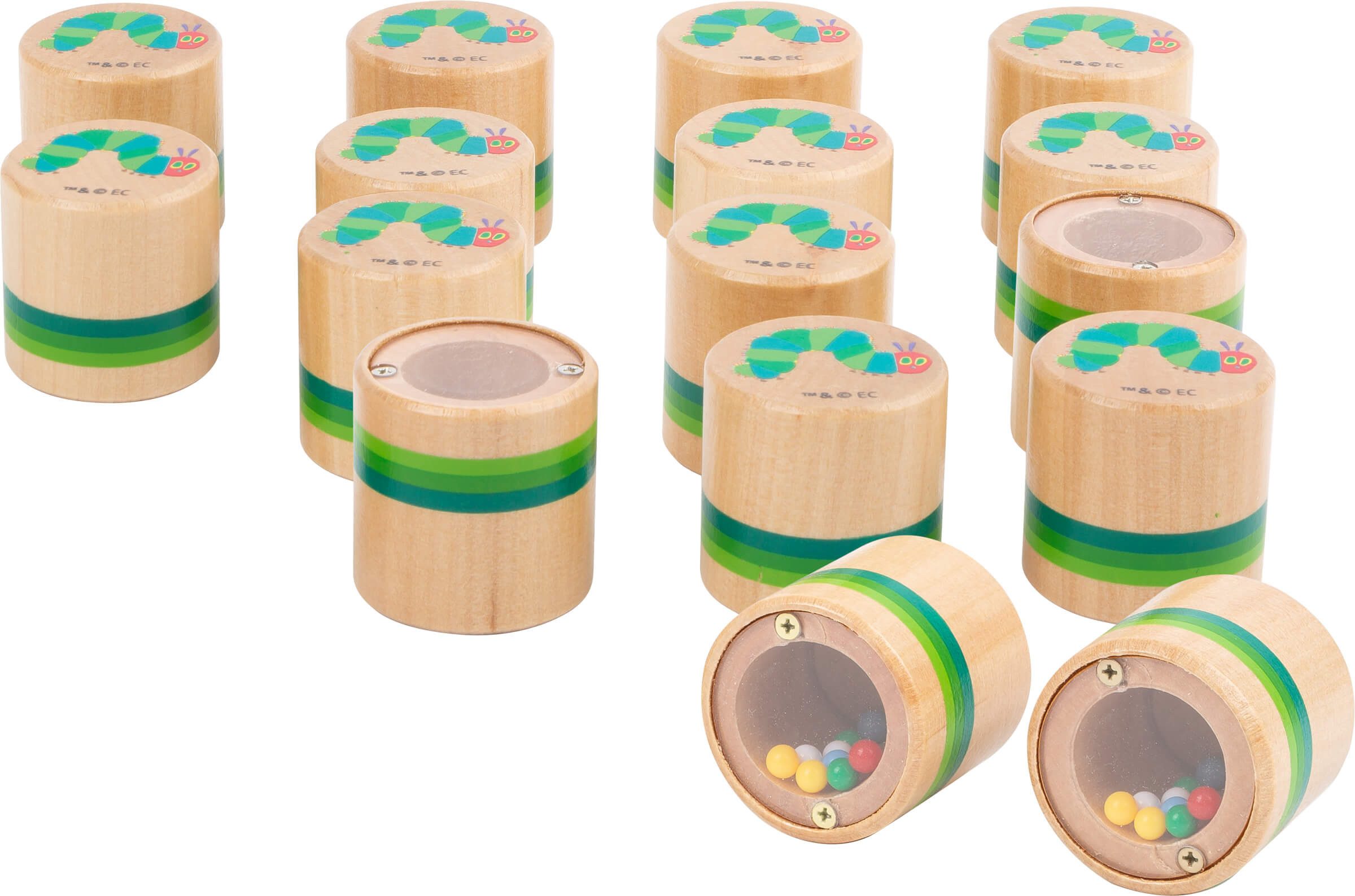 Small Foot Spiel Raupe Nimmersatt Hör-Memo, Kinderspiel