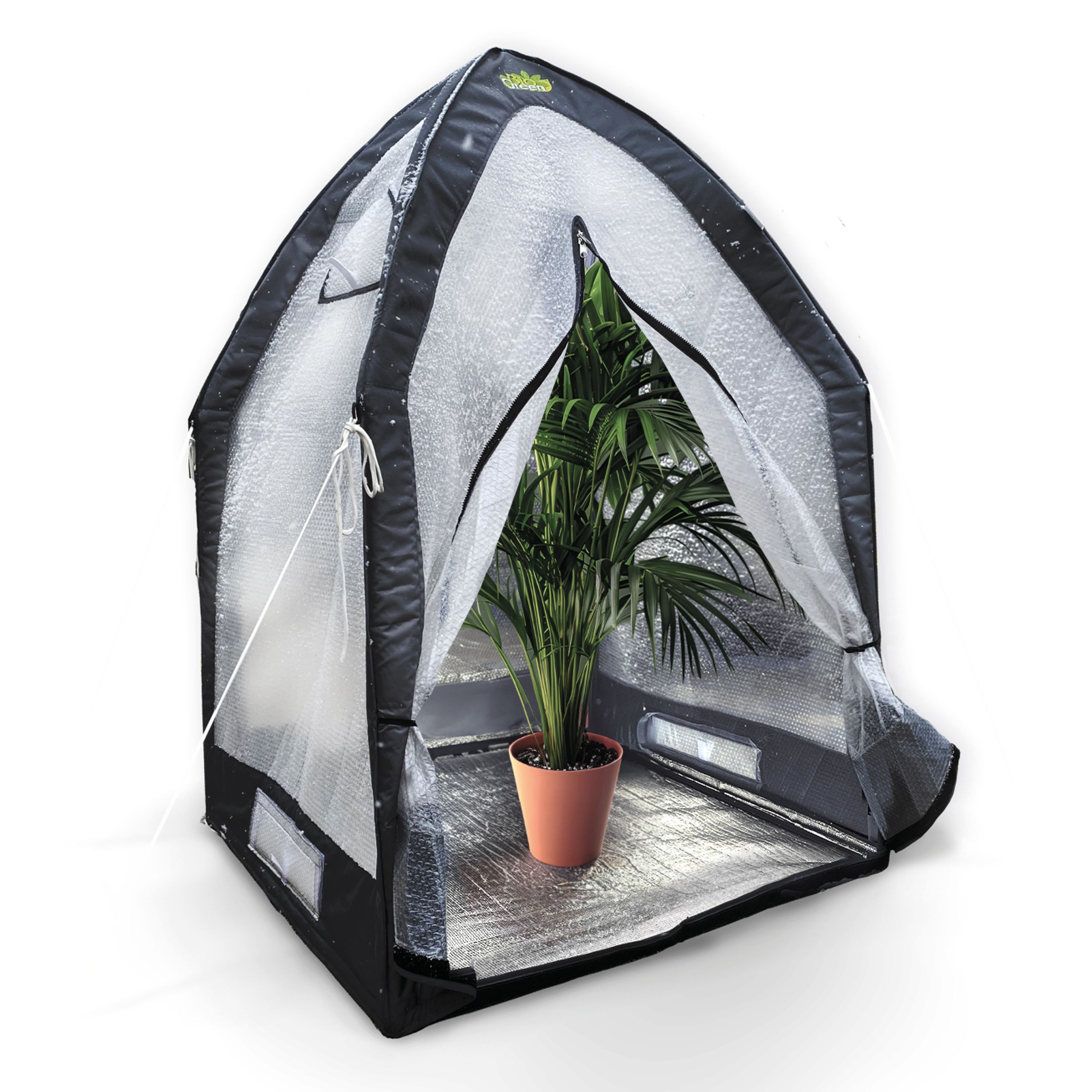 Gewächshaus Überwinterungszelt ICEDOME ThermoPLUS Deluxe L 120 x B 120 x H 183