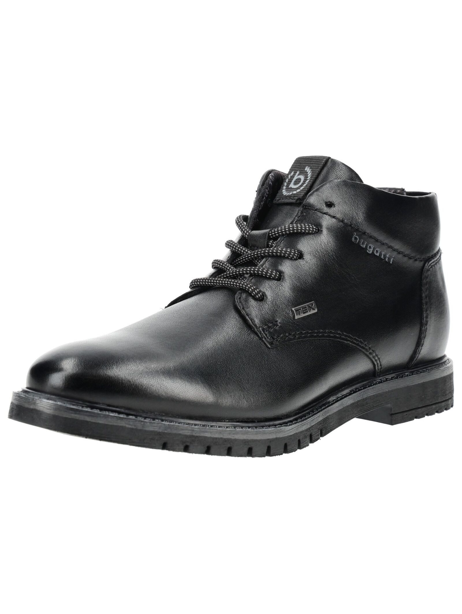 bugatti bugatti Stiefelette Nappaleder Schnürstiefelette