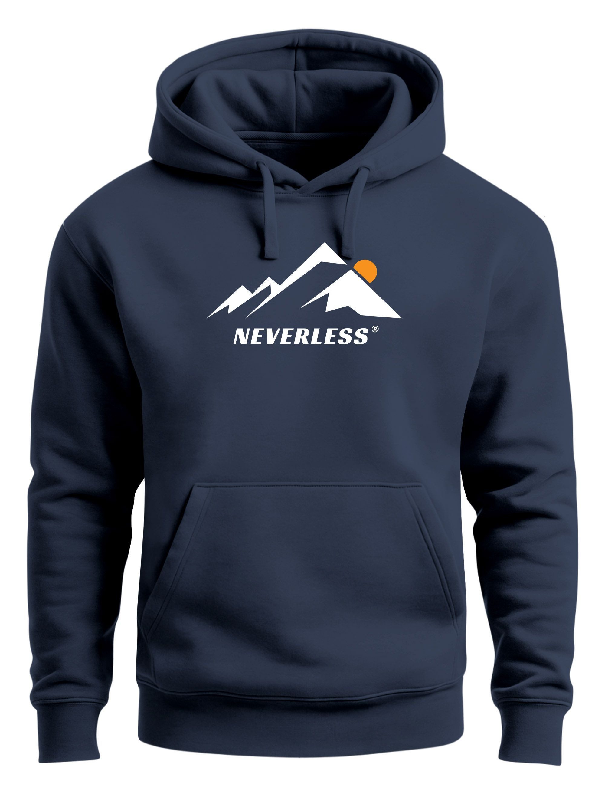 Hoodie Hoodie Herren Print Mountain Grafik Print Kapuzen-Pullover Männer