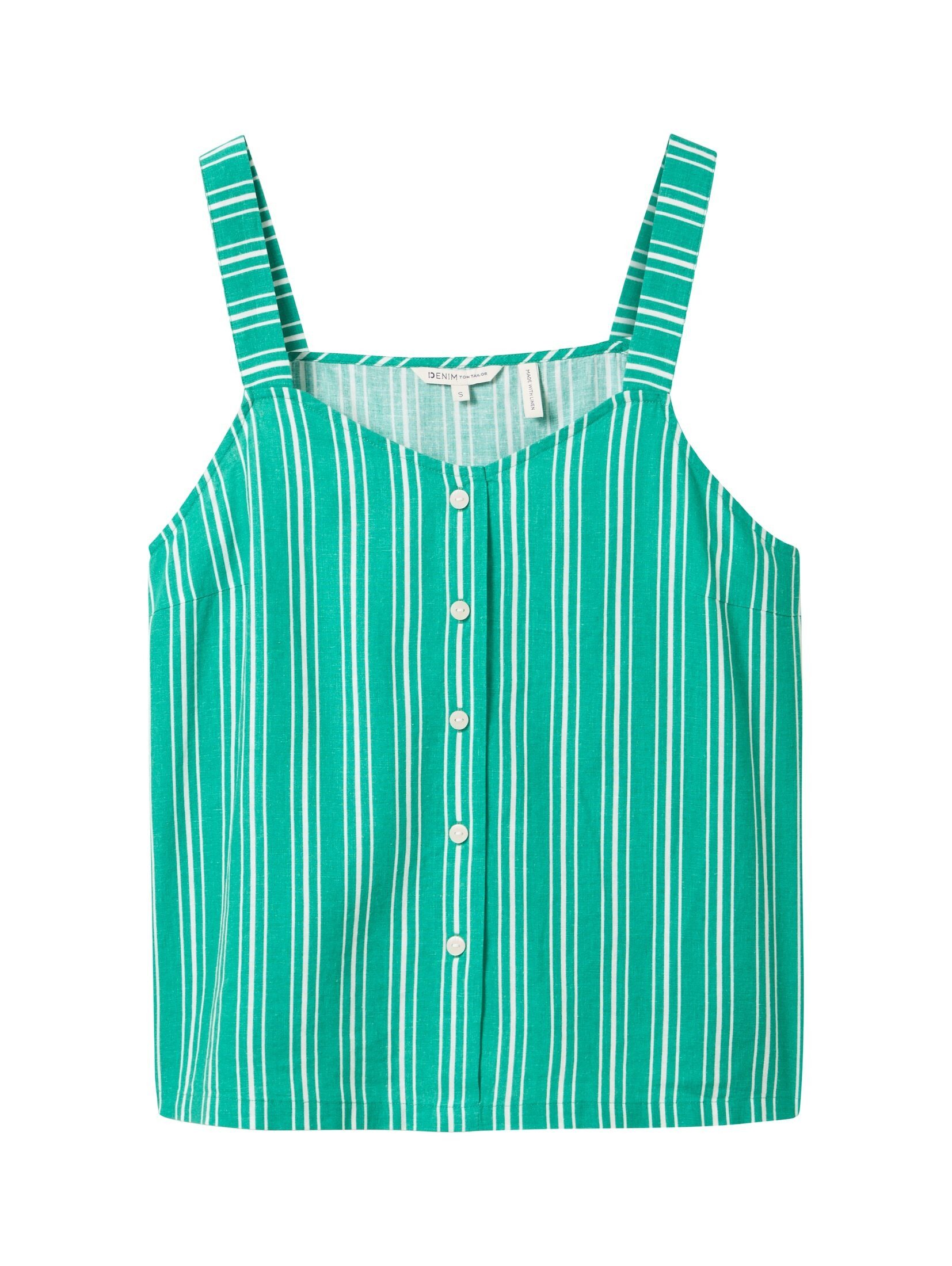 TOM TAILOR Denim Blusentop Gestreiftes Top günstig online kaufen