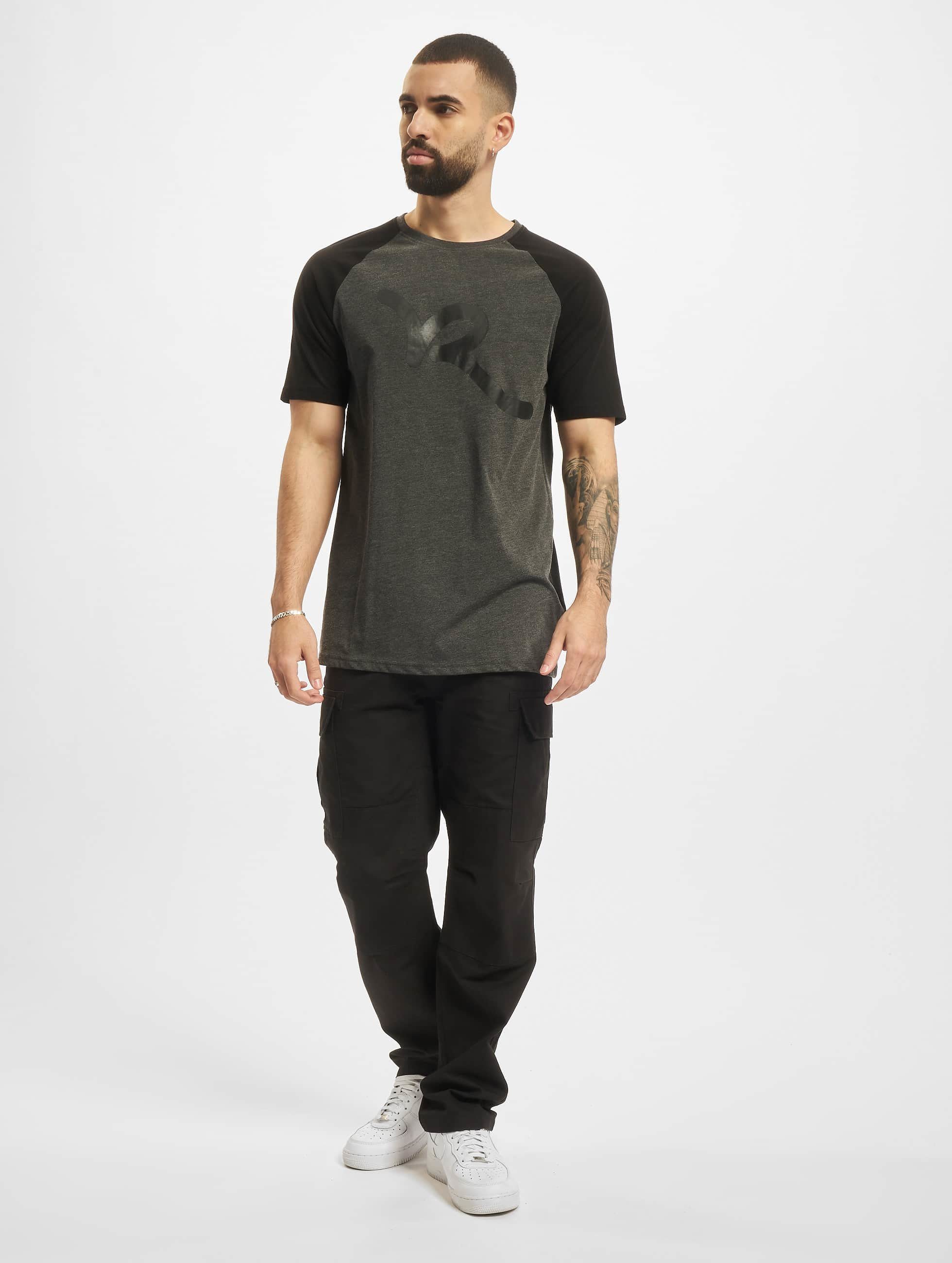 Rocawear Kurzarmshirt Herren Rocawear (1-tlg) anthracite T-Shirt