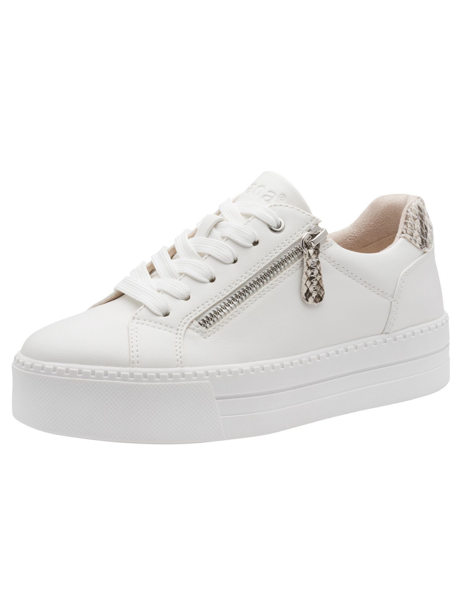 Jana Vegan, Mehrweite mit Schnürsenkel kein Absatz Sneaker Vegan