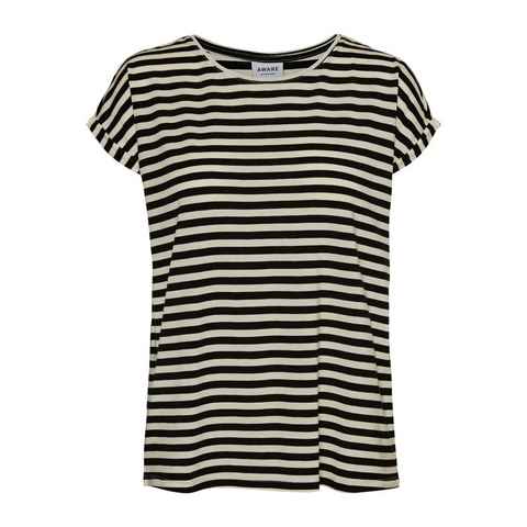 Vero Moda Curve T-Shirt Ava (1-tlg) Plain/ohne Details
