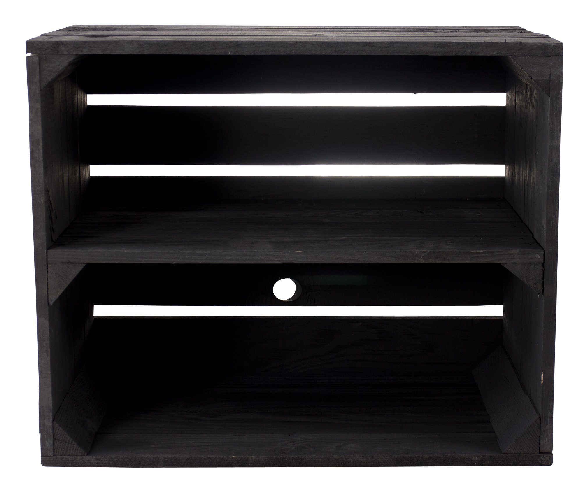 Kistenkolli Altes Land Allzweckkiste Obstkiste Johanna schwarzLängs Holzkis günstig online kaufen