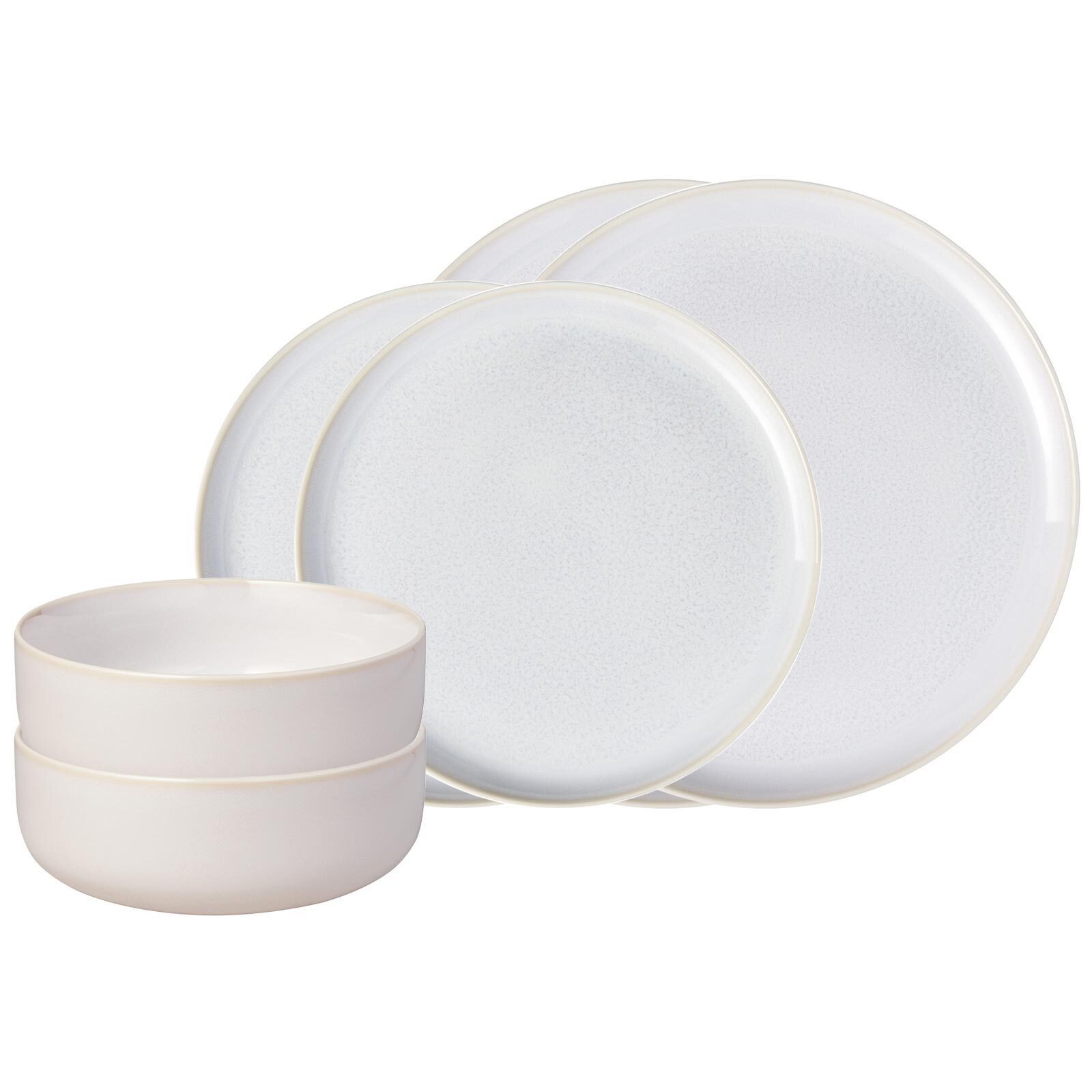 like. by Villeroy & Boch Kombiservice Crafted Basic-Set 6er Set (6-tlg), 2 Personen, Porzellan