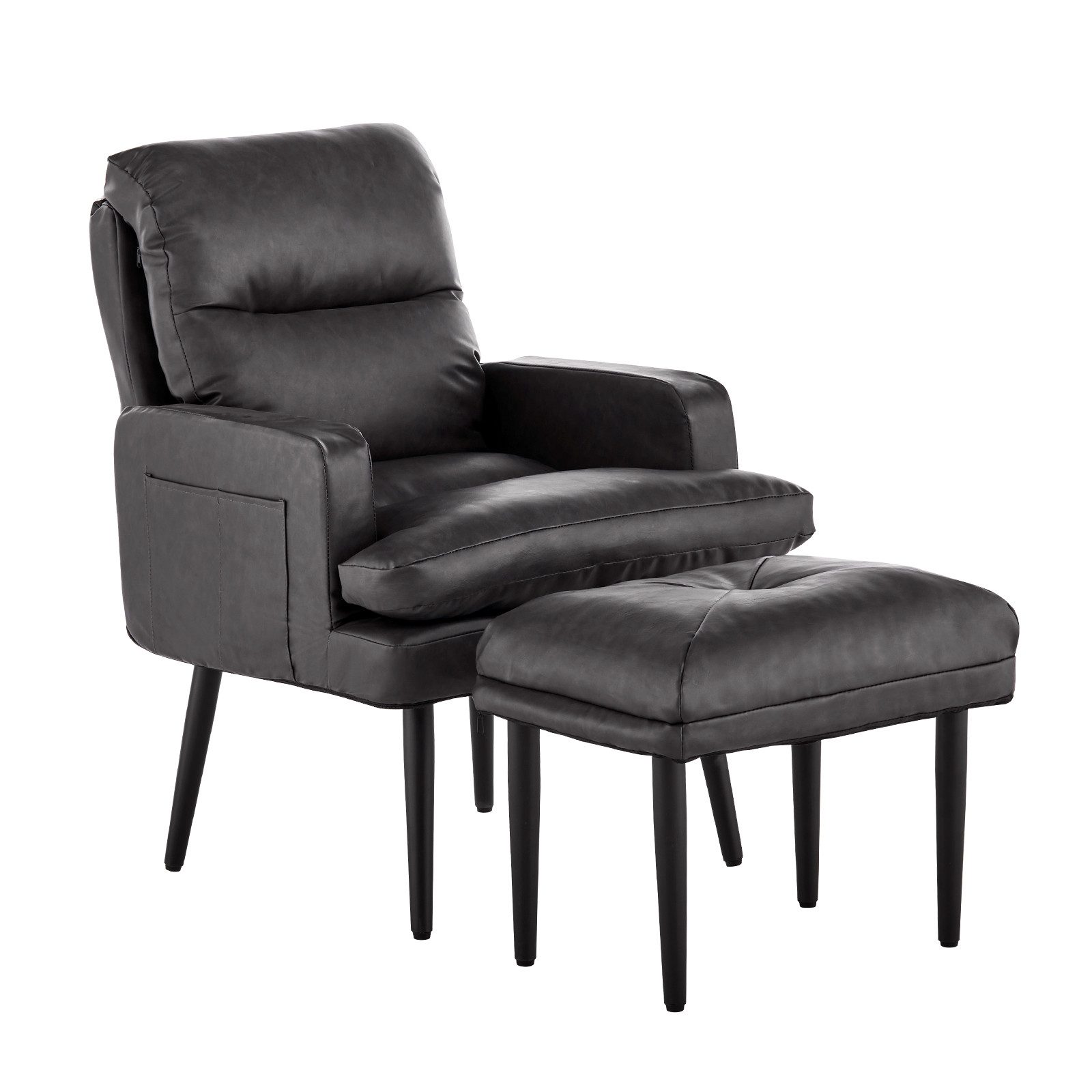 Ofcasa Relaxsessel Kunstleder Sessel Set (Relaxsessel günstig online kaufen