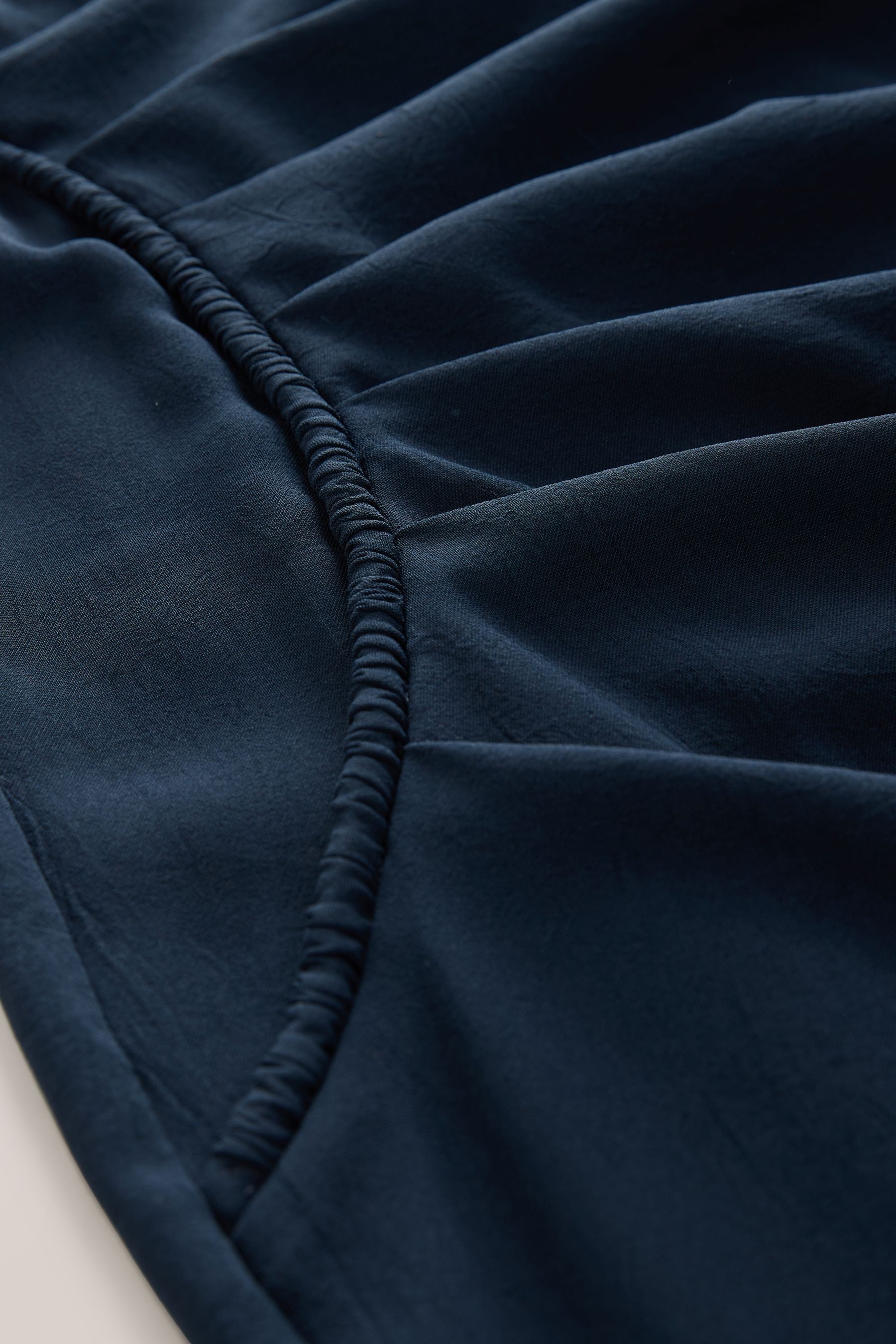 Next Midikleid Gerafftes, gerades Midikleid ohne Ärmel (1-tlg) günstig online kaufen