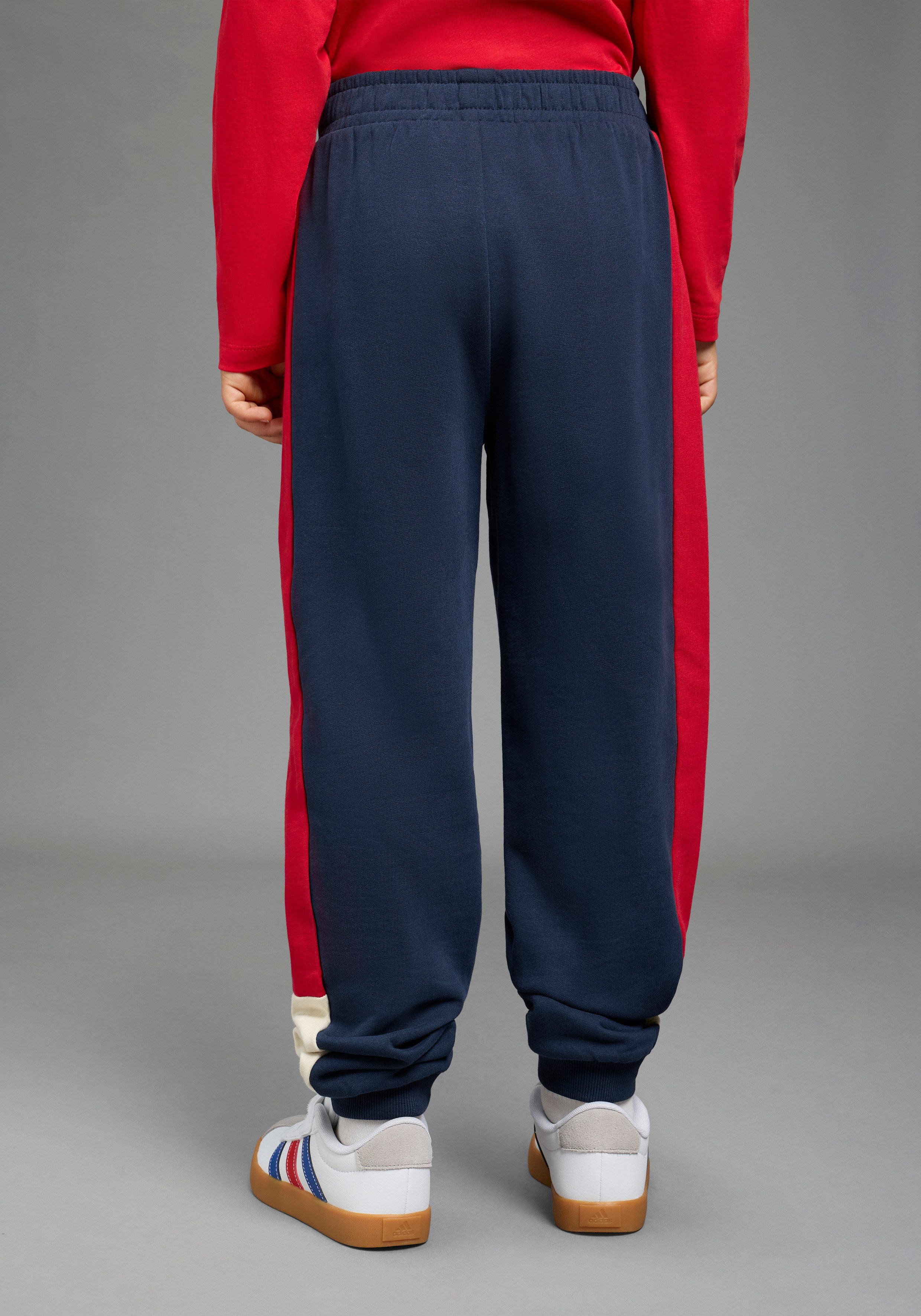 Scout Sweathose Jogginghose mit Knie-Patchen - NEU von SCOUT gerade Passform, für Jungen, knielang, mit Seitennahttaschen