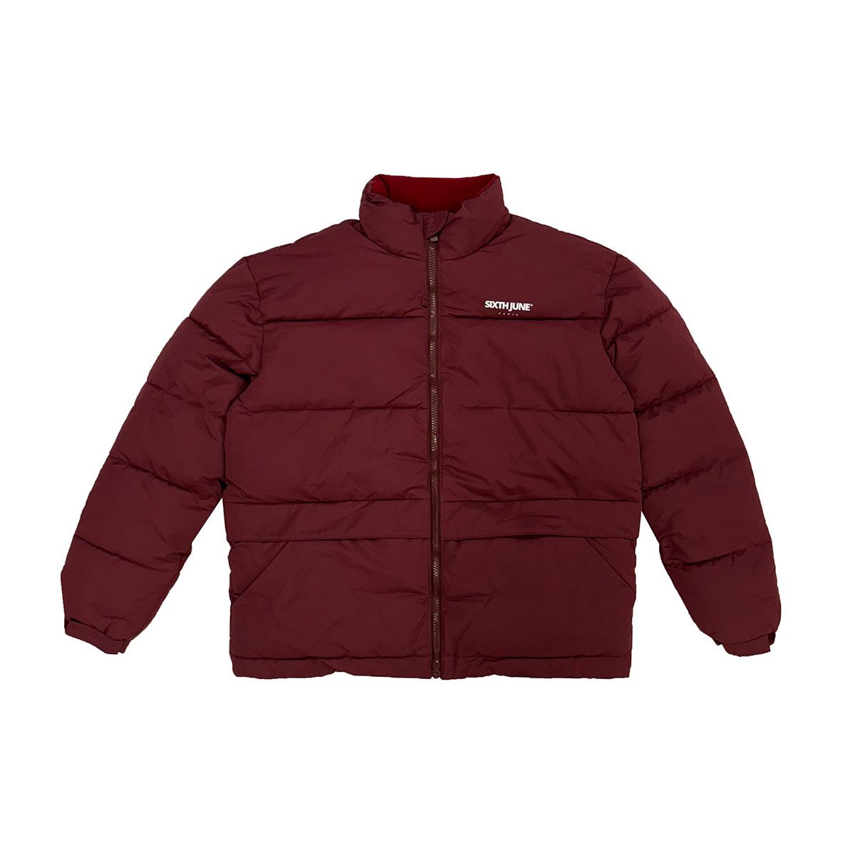 Sixth June Steppjacke Logo-Print