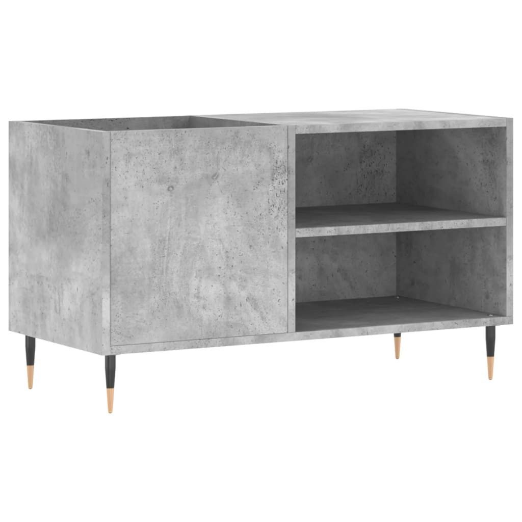 vidaXL Media-Regal Plattenschrank Betongrau 85x38x48 cm günstig online kaufen