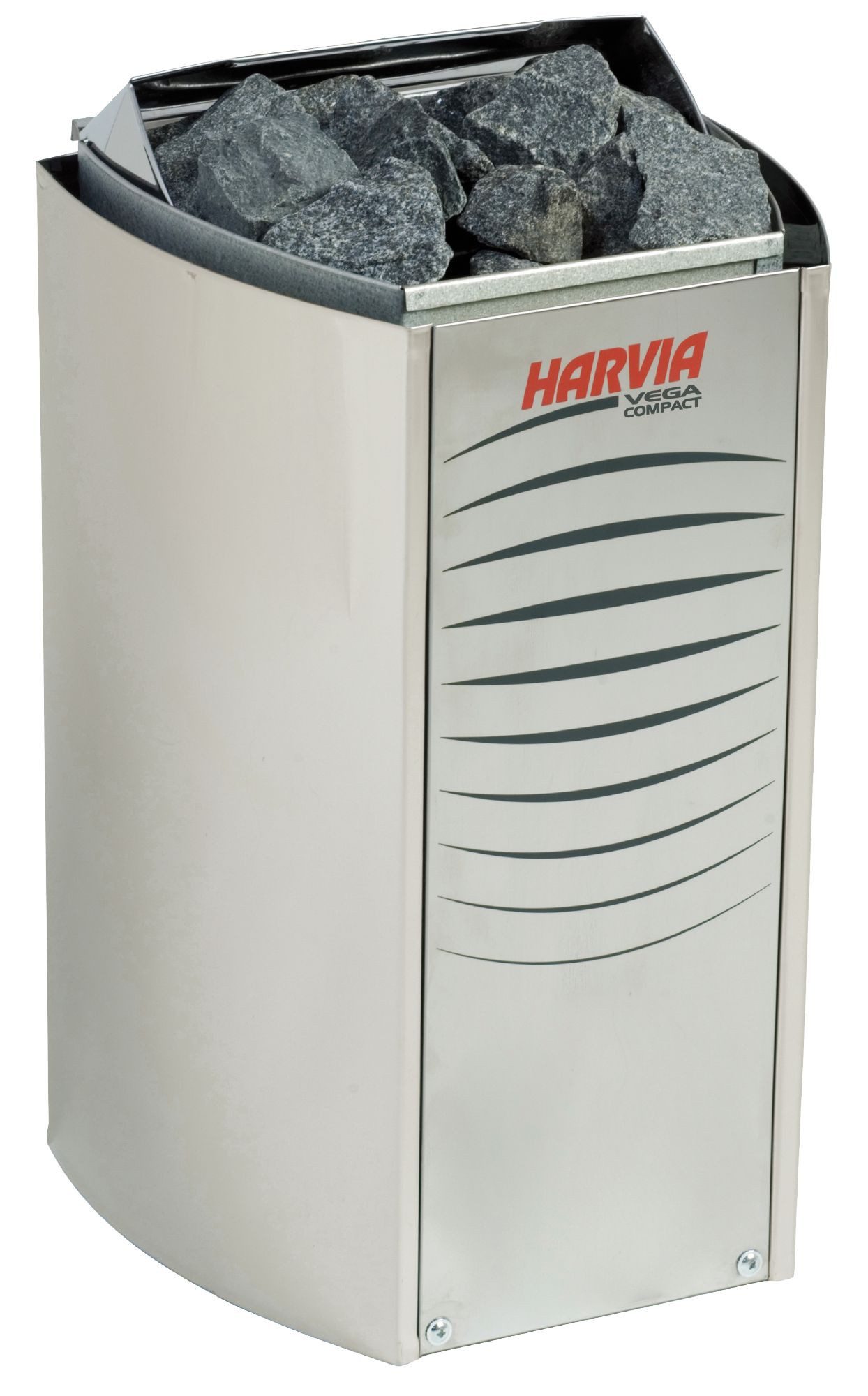 HARVIA Saunaofen Vega Compact BC23E Elektro-Saunaofen 2,3 kW, für separates steuergerät, 2,3 kW, externe Steuerung, 2,3-kW-Saunaofen für 1,3–2,5 m³ mit externer Steuerung
