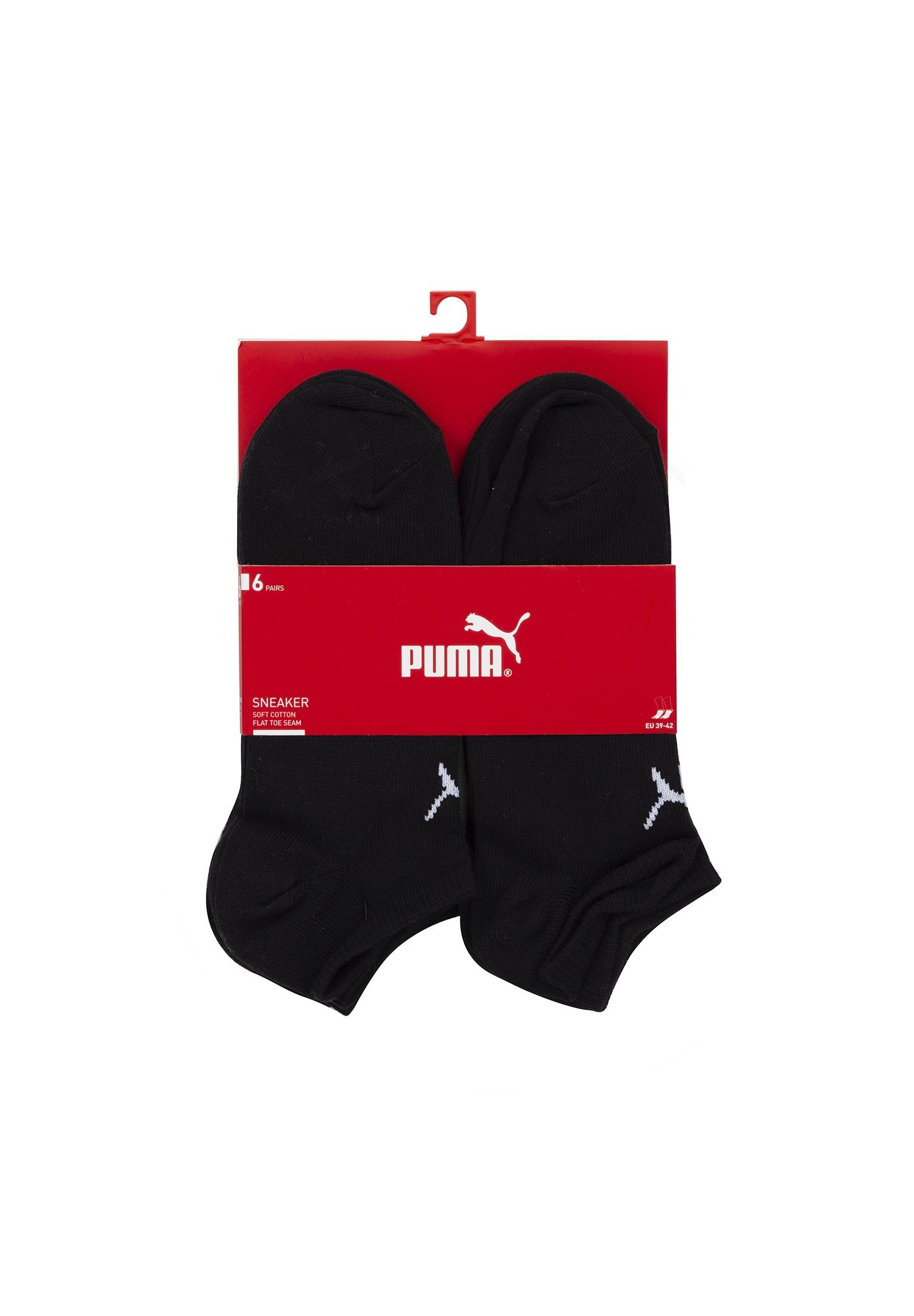 PUMA Socken ELEMENTS SNEAKER 6P (Packung, 6-Paar, 6er-Pack)