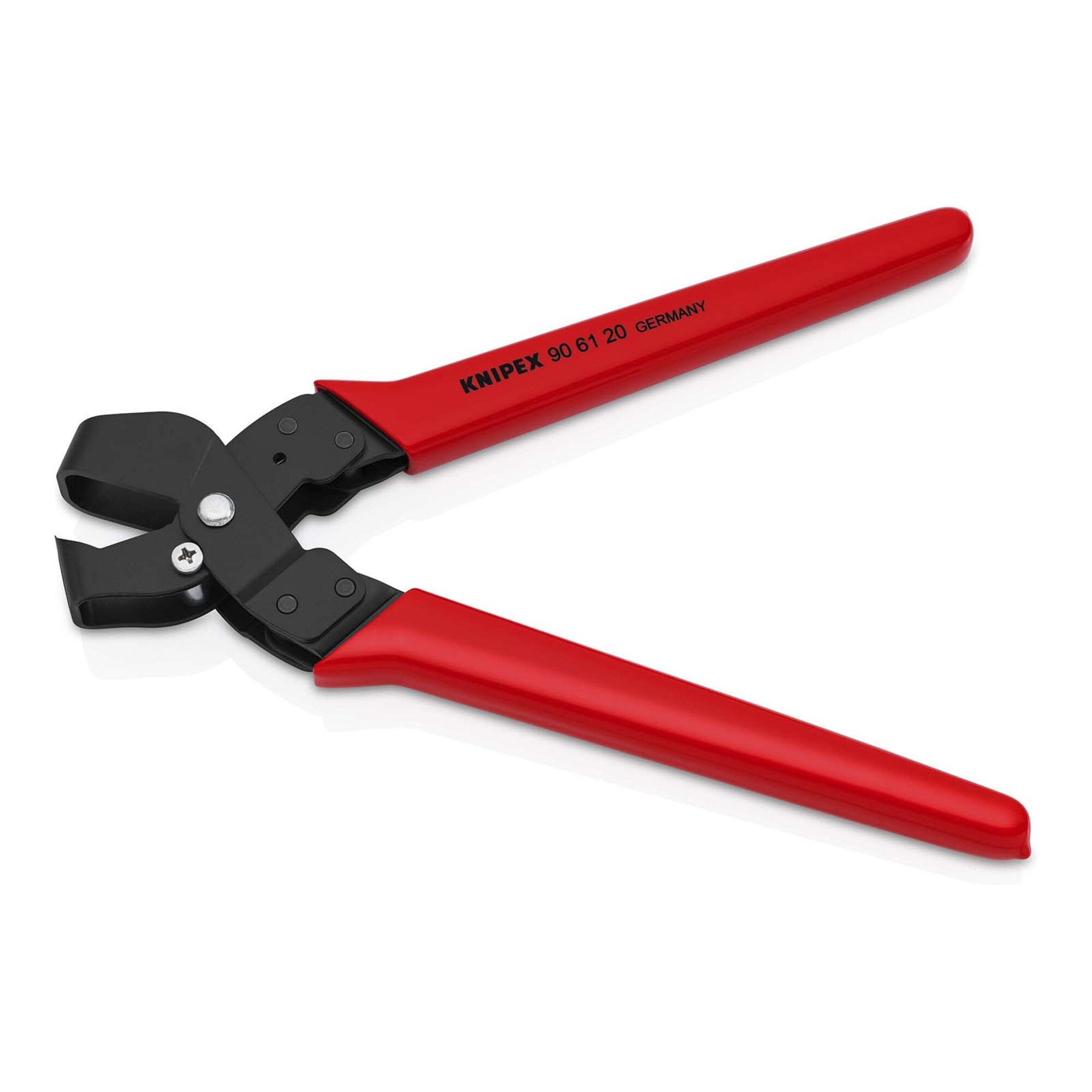 Knipex Spitzzange KNIPEX 90 61 20 Ausklinkzange mit Kunststoff-Hüllen brüniert 250 mm