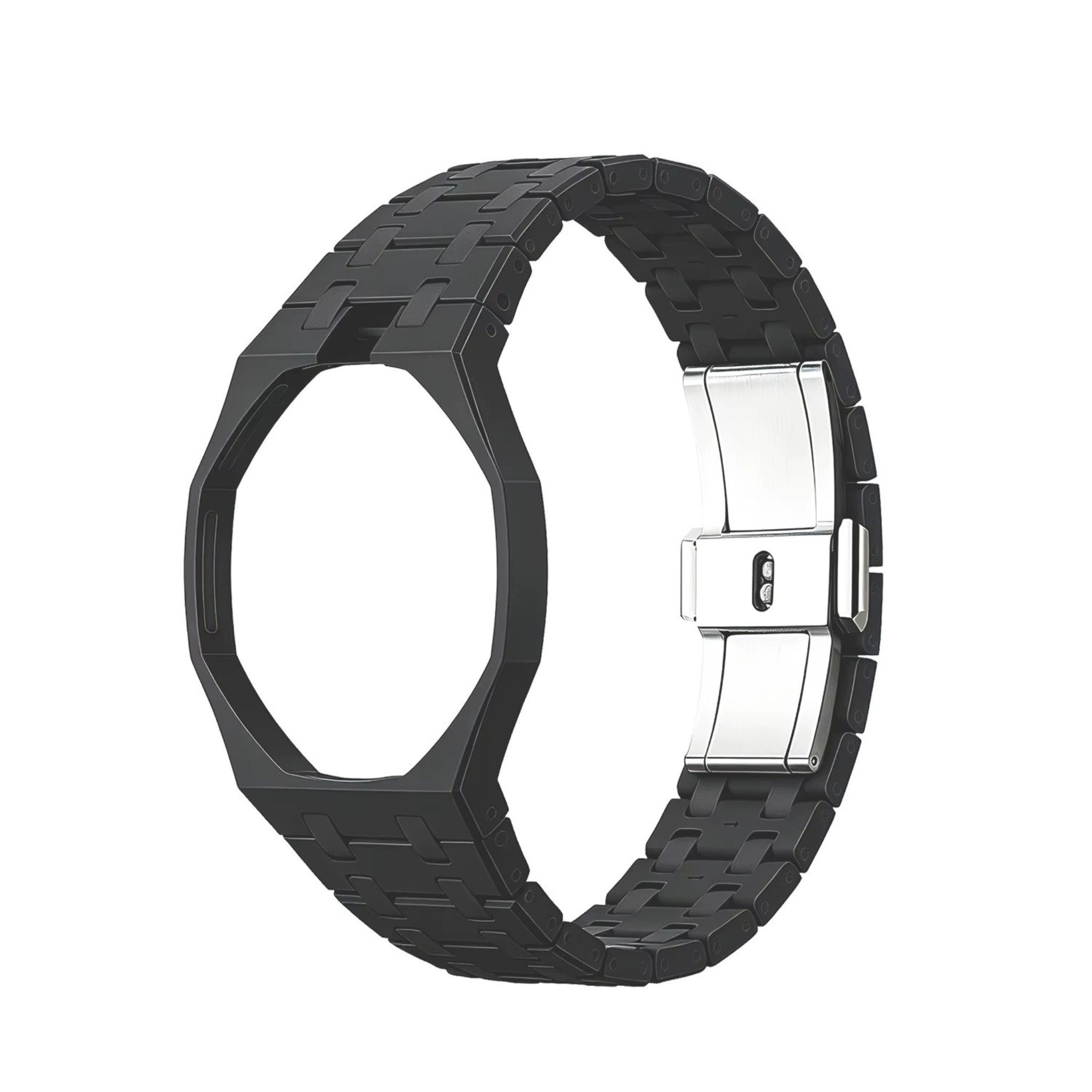 HS.SUPPLY Uhrenarmband Armband passend für RoyalPop Audemars Piguet x Swatch, Armbandlänge anpassbar - Gliederaufbau