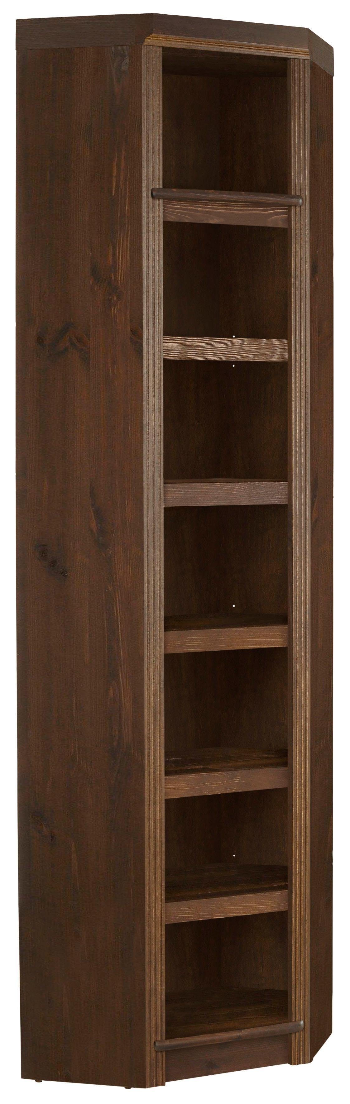 Home affaire Eckregal Soeren, aus massiver Kiefer, in 2 Höhen, mit viel Sta günstig online kaufen