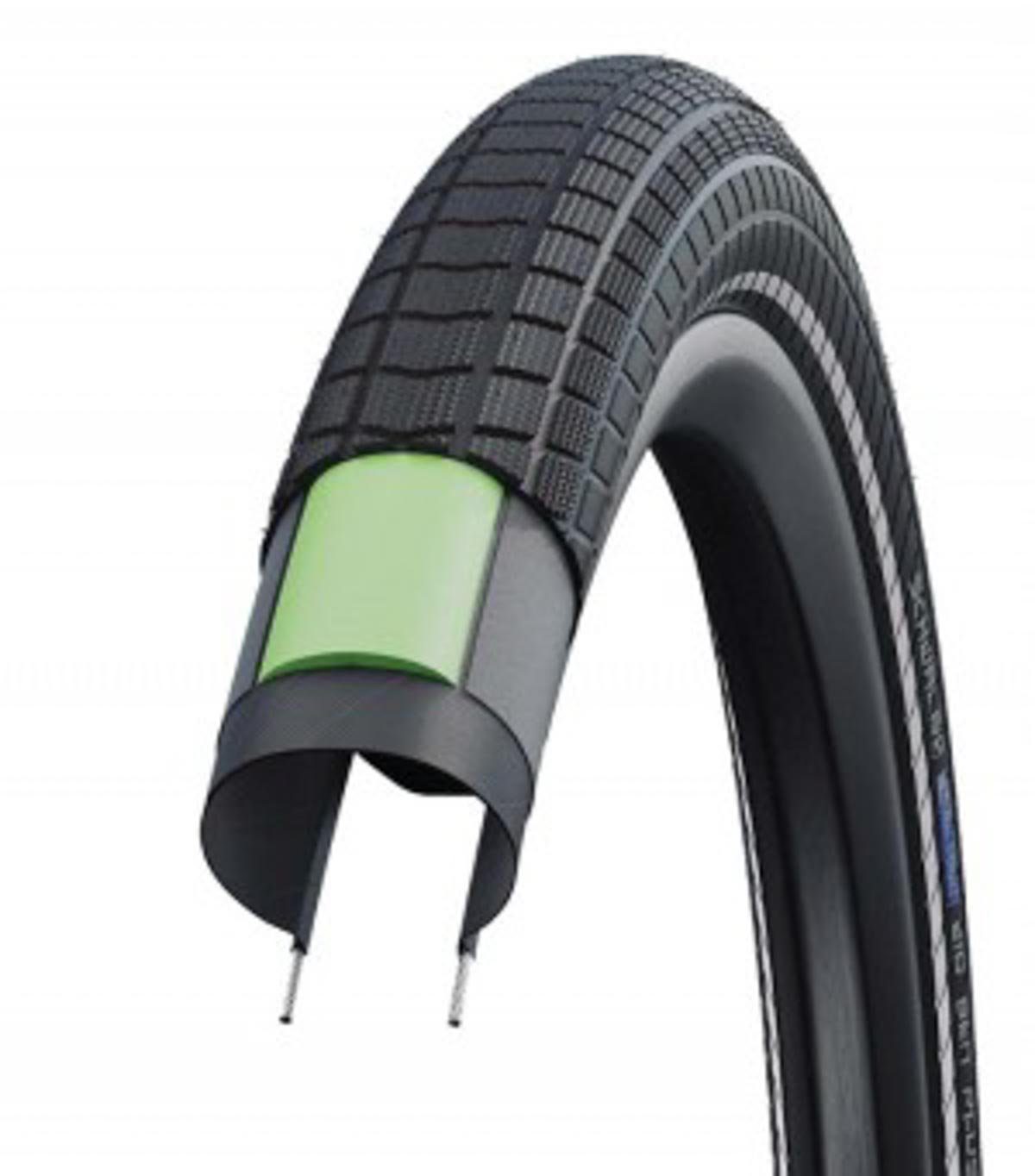 HS439 Schwalbe Big Fahrradreifen 27.5x2.15"55-584sw-Ref.SSk DDPerf.G Schwalbe Reifen Plus Ben