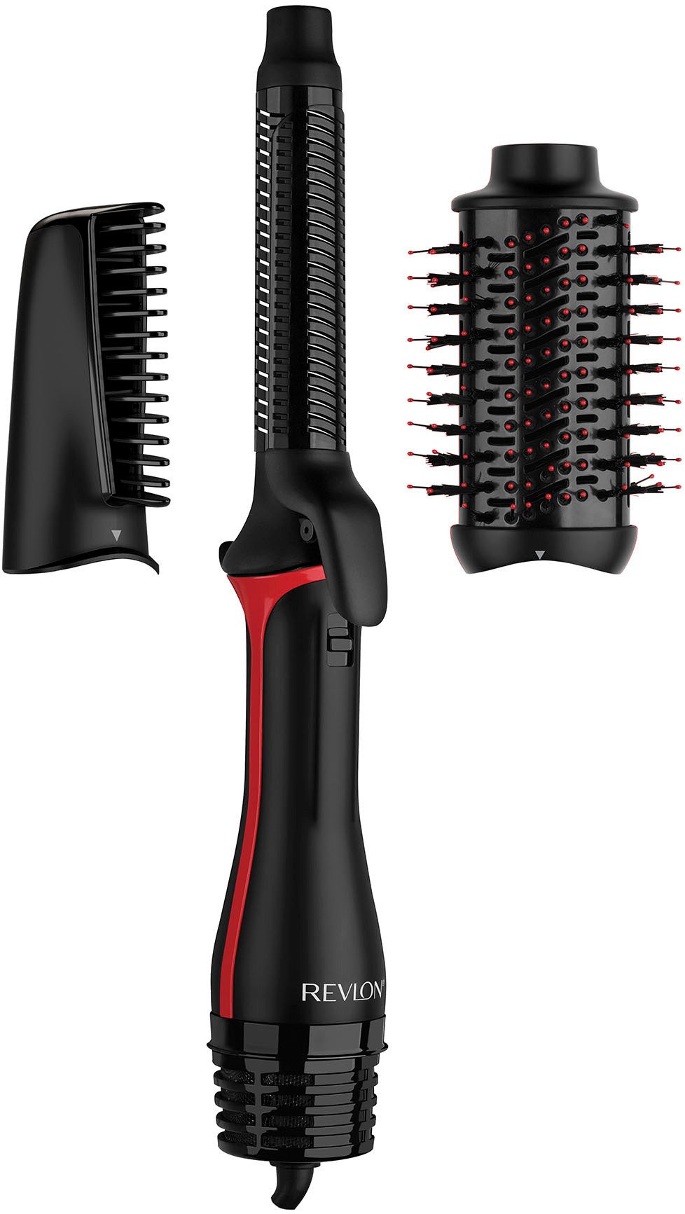 Revlon Multihaarstyler One-Step Haartrockner & Multi-Styler – 3-in-1-Tool, RVDR5333, Abnehmbarer Kopf, Lockenstab, Haartrockner, Styler