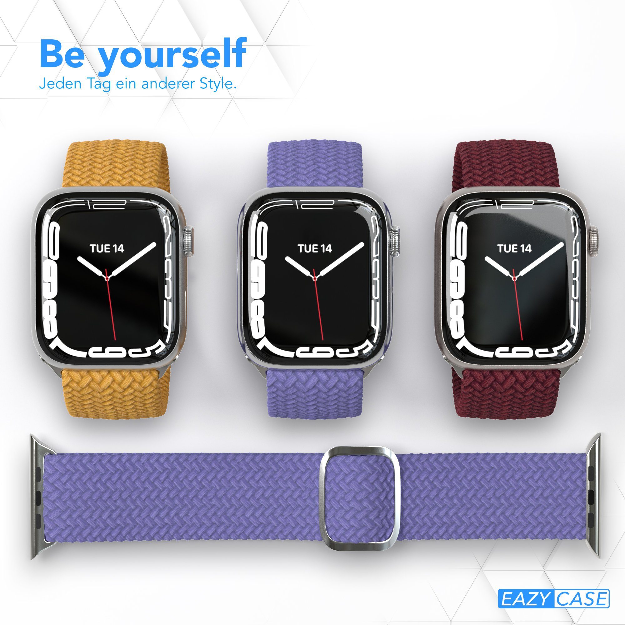 EAZY CASE Uhrenarmband Flechtband für iWatch günstig online kaufen
