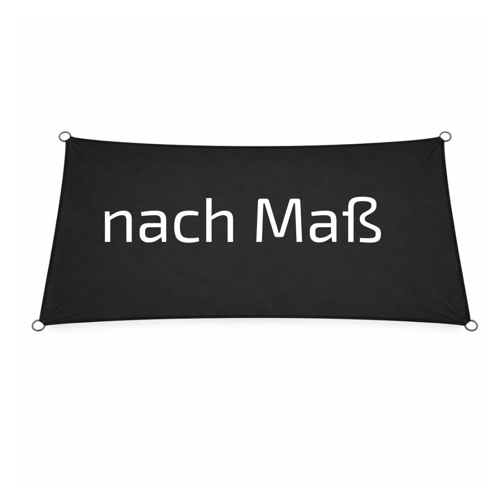 UNICOVR Sonnensegel in individueller Größe, Segeltuch mit Ösen – frei gestaltbar, (hier als 100x100 cm Beispiel), wasserdicht & UV-beständig – Das Original von Granori