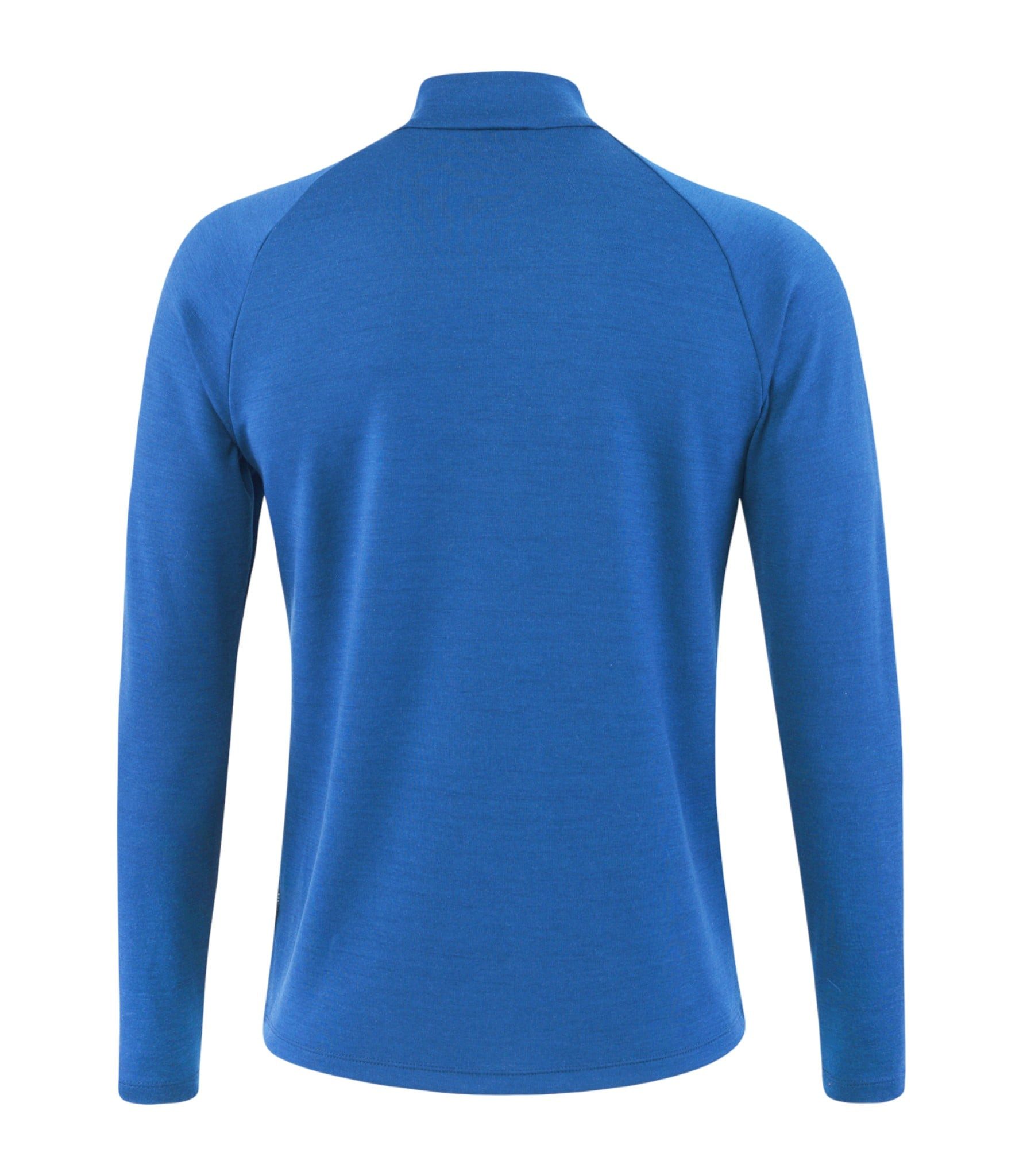 Löffler Langarmshirt Transtex Merino Midlayer (Half-Zip, wärmeisolierung) indigoblau Herren