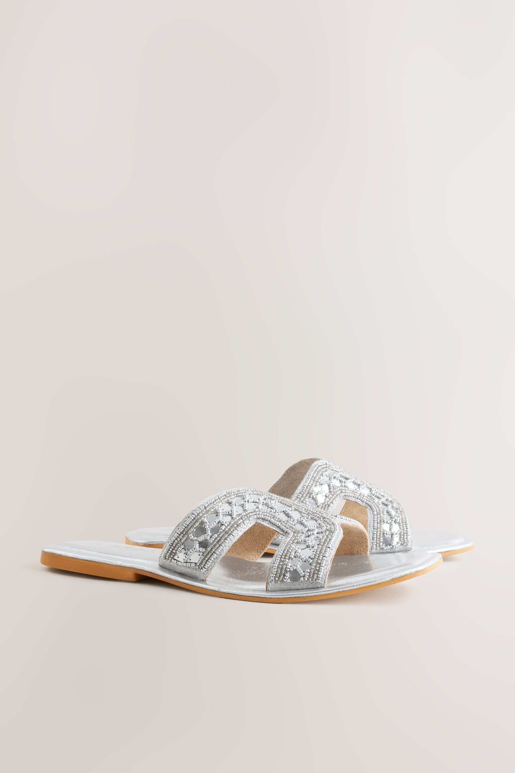 Next Forever Comfort® verzierte Pantoletten Sandale – Bild 5 von 5