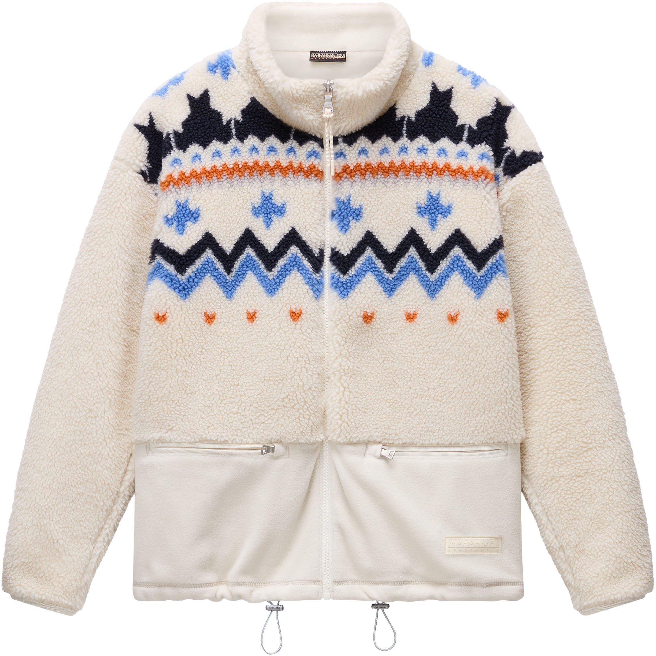 Napapijri Sweatshirt T-ANSEI mit durchgehendem Reißverschluss