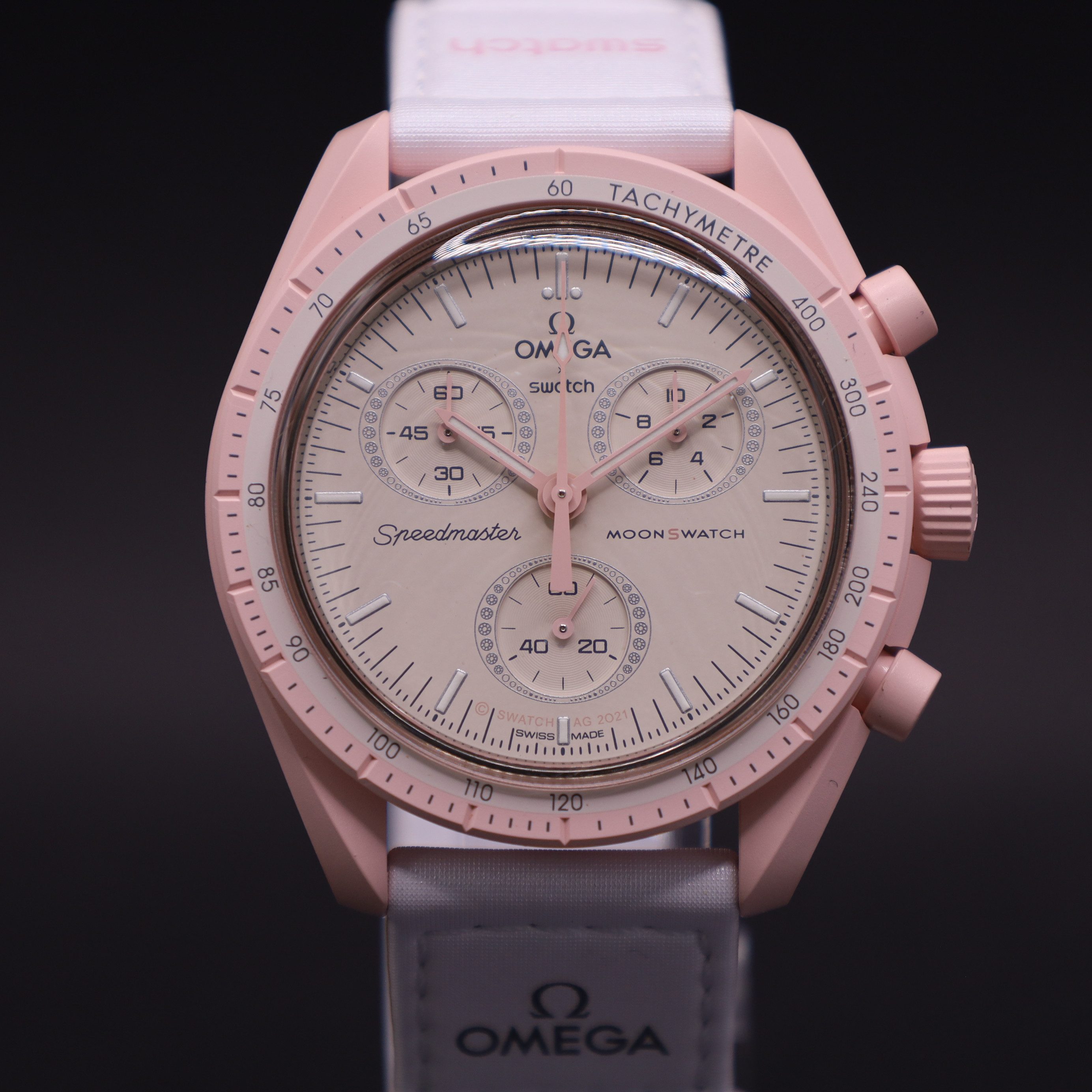 Swatch Chronograph Omega Swatch Bioceramic Moonswatch Mission To Venus