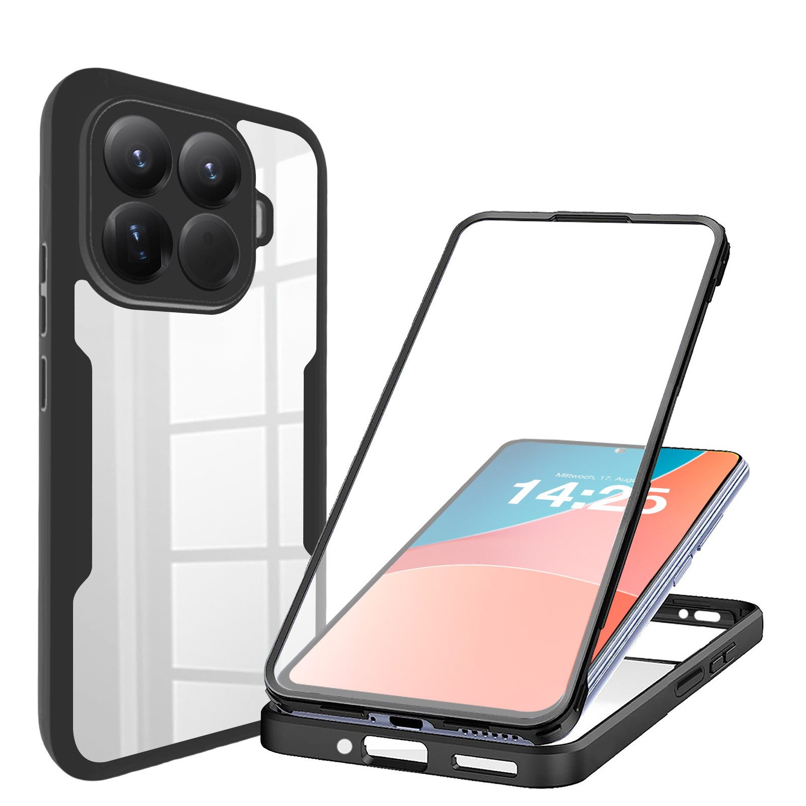 Handyhülle 360 Grad Hülle für Xiaomi 15T Pro