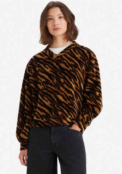 Levi's® Sweatshirt HALF MOON PULL OVER im Animal-Look
