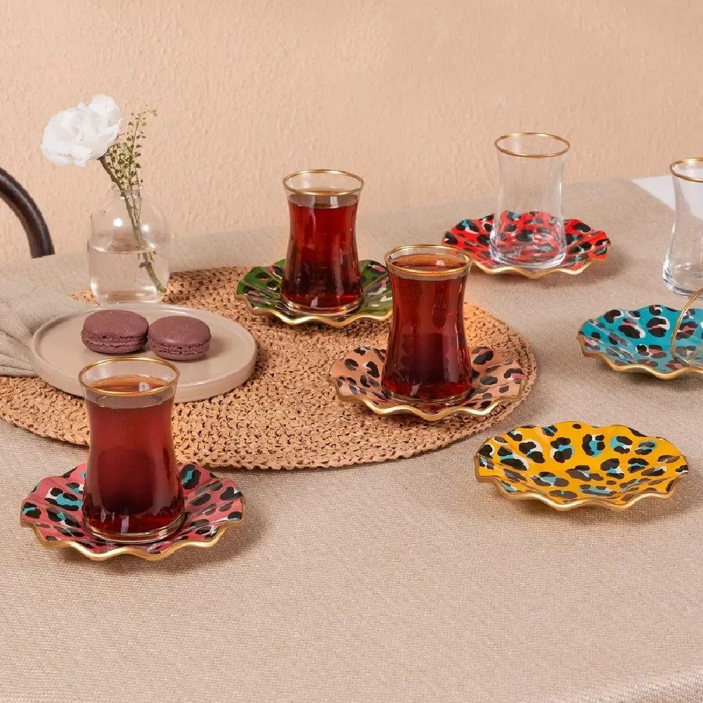 Karaca Чайный сервиз Leona 6 Person Tee Set, 12 Teilig