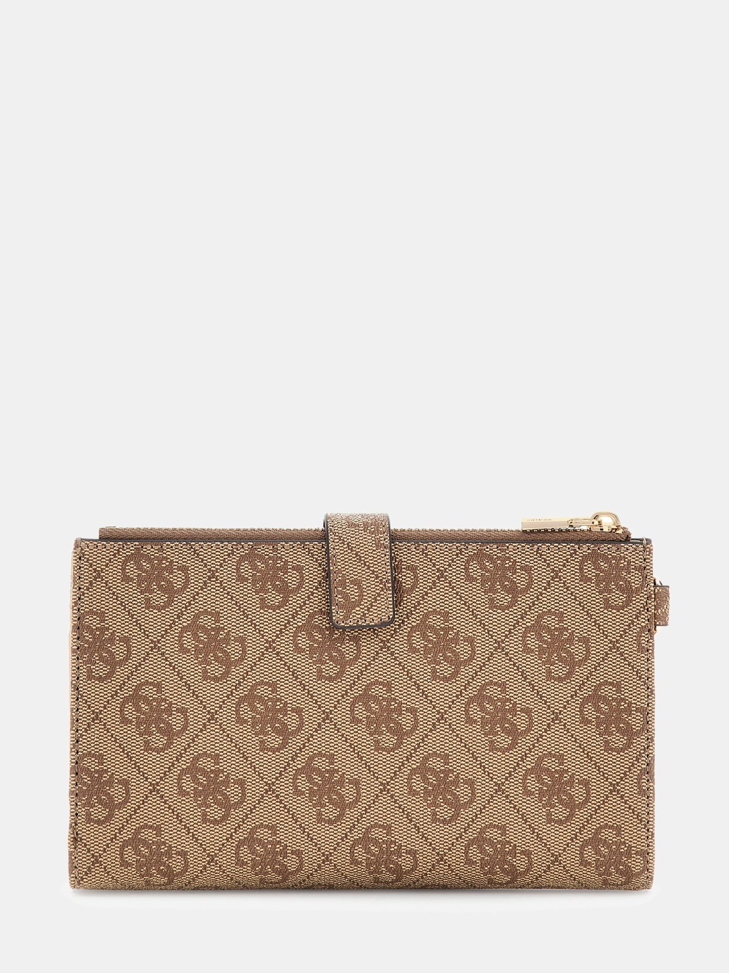Guess Geldbörse LAUREL II SLG DBL ZIP ORGNZR, Damen Geldbeutel, Portemonnaie mit zwei Zipperfächern – Bild 4 von 5