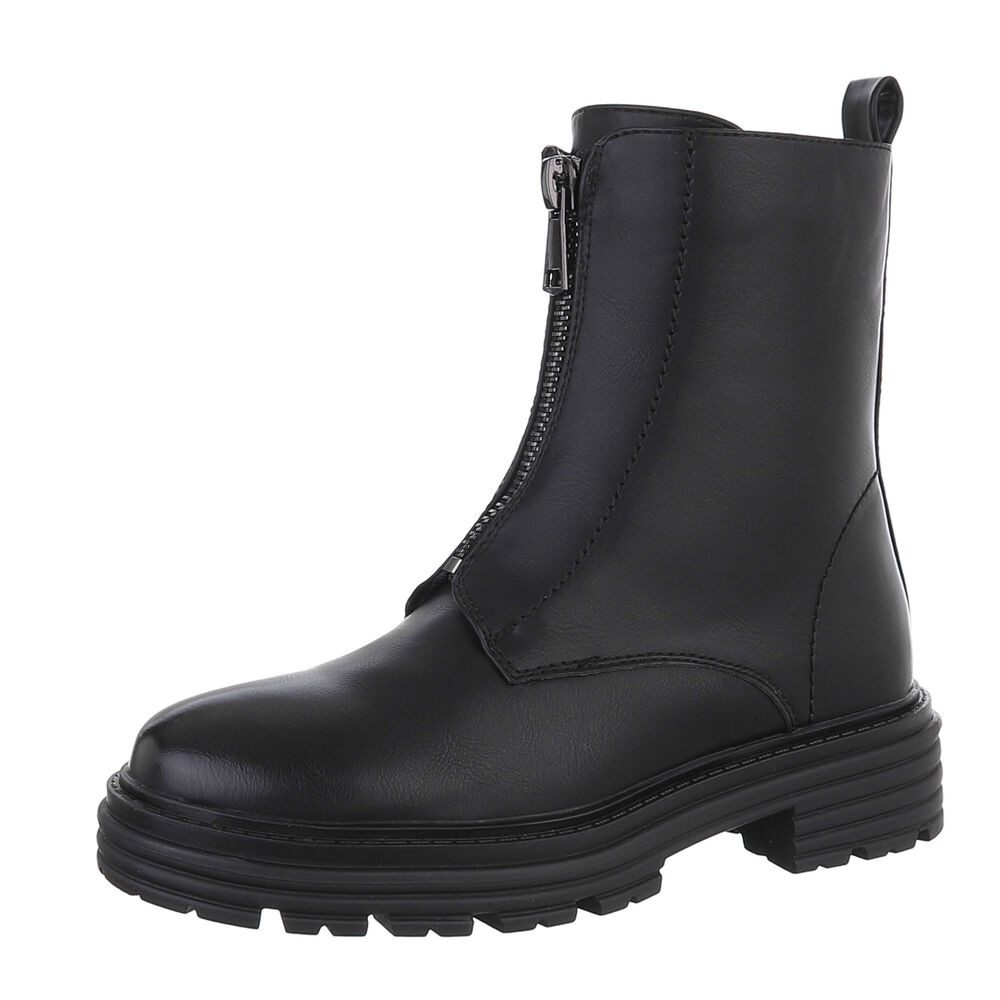 Ital-Design Damen Freizeit Plateaustiefelette (87531880) Blockabsatz günstig online kaufen