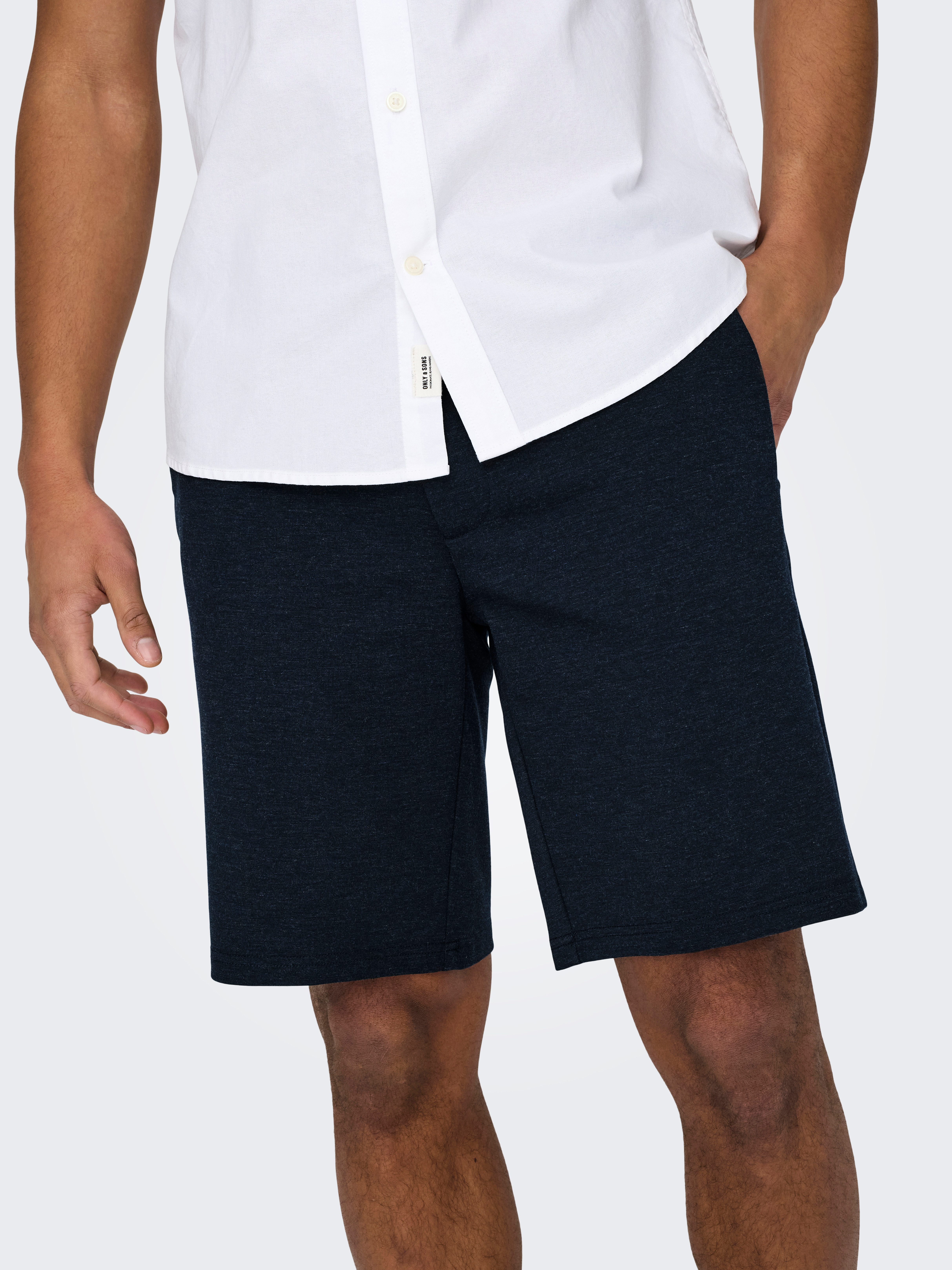 ONLY & SONS Chinoshorts ONSMARK 0209 MELANGE SHORTS NOOS günstig online kaufen