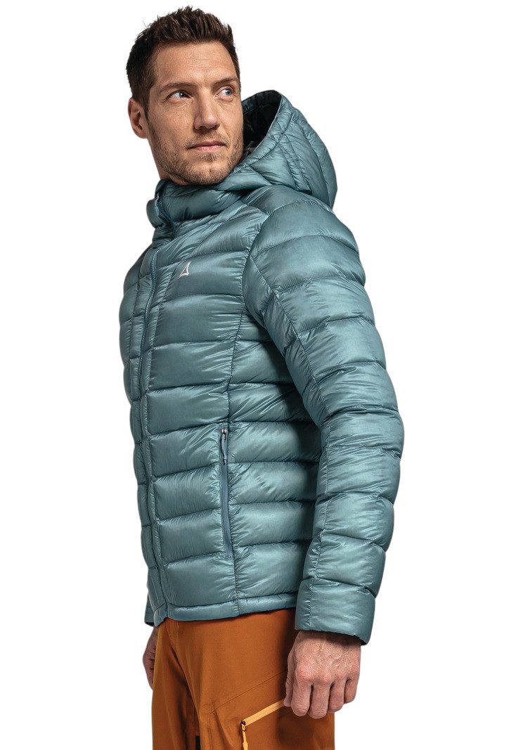 Schöffel Winterjacke Winter-Daunenjacke Down Lodner (leicht, strapazierfähig) hellblau