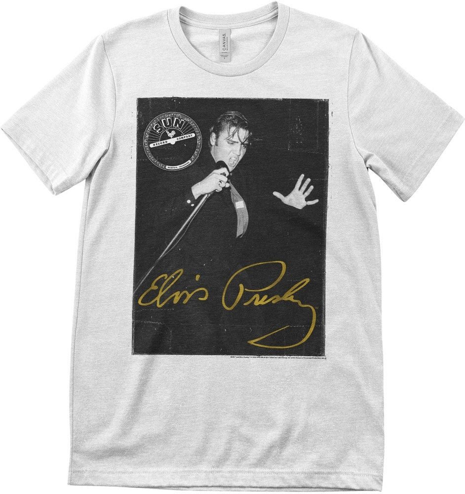 Elvis Presley Signature Product T-Shirt Golden Signature T-Shirt