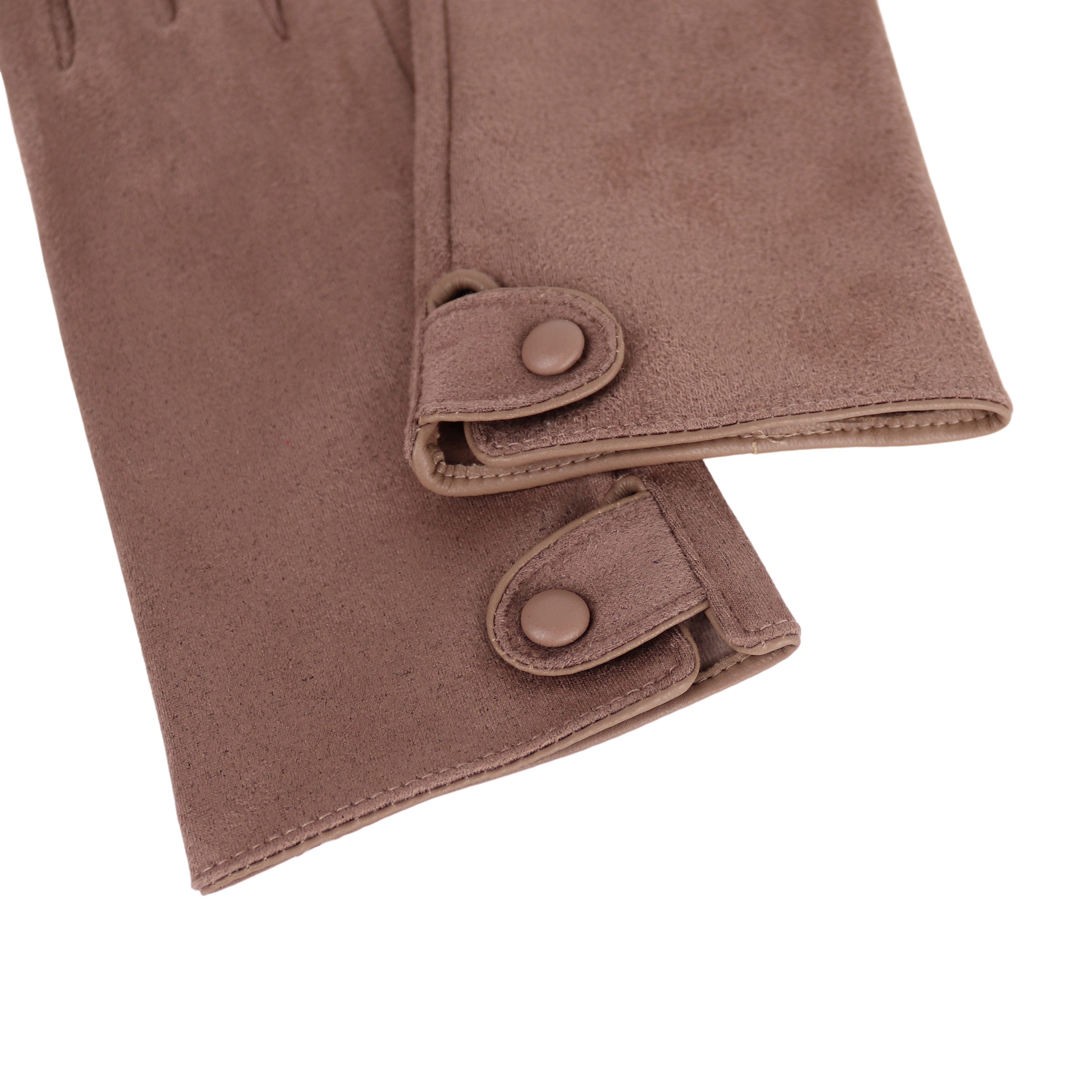 MIRROSI Fleecehandschuhe Damen Touchscreen Handschuhe gefüttert Warm ONESIZE (BASIC zeitlos für immer) aus Stoff sehr weich und warm ideal für Herbst oder Winter