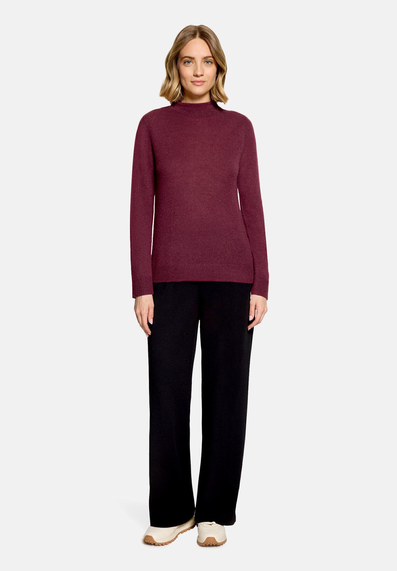 Betty Barclay Strickpullover Damen mit Stehkragen (1-tlg)