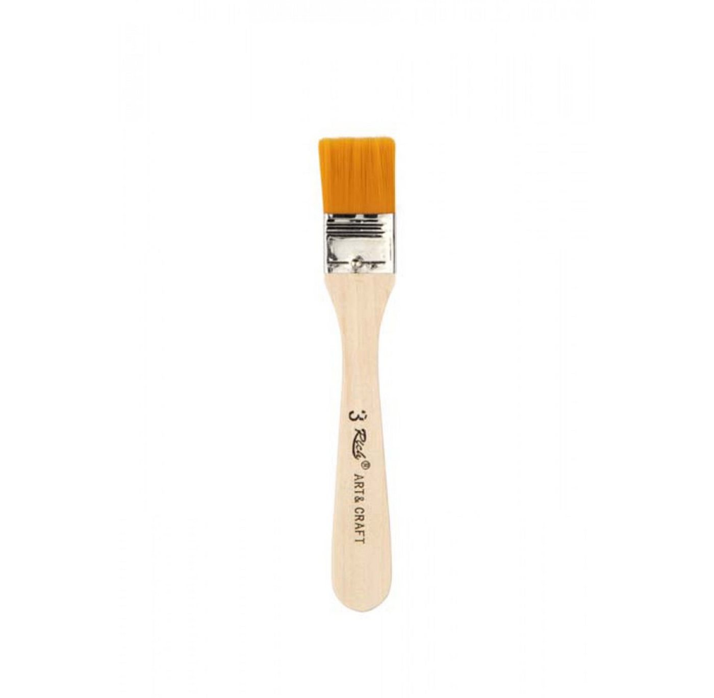 Thumbnail - RICH Acrylfarbe Rich Economic Set Brush - Borsten & Synthetikpinsel – Gelb und Weiß