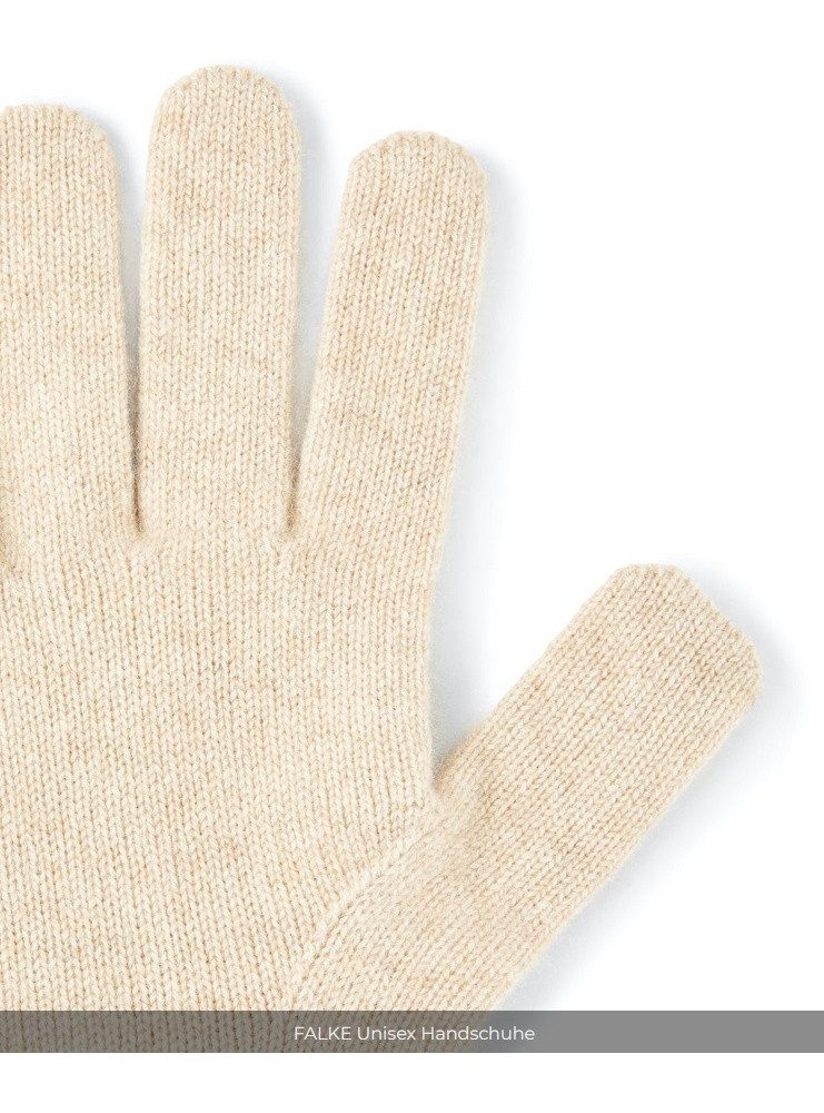 FALKE Multisporthandschuhe Handschuhe (Kaschmir) Damen/Herren - beige - 1 Paar