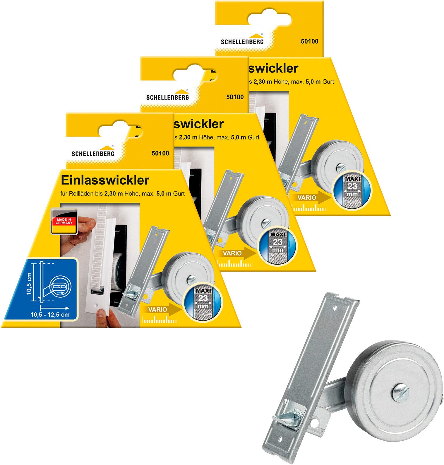 SCHELLENBERG Einlass-Gurtwickler für das Rollladensystem Maxi, günstig online kaufen