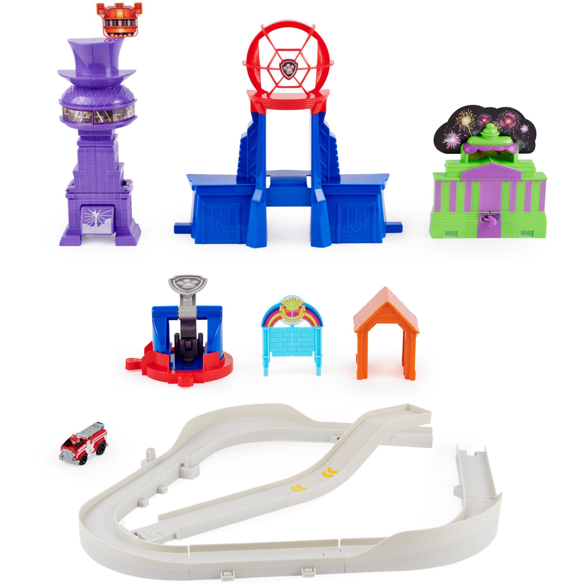 PAW PATROL Spielzeug-Auto Spin Master Paw Patrol, True Metal Total City
