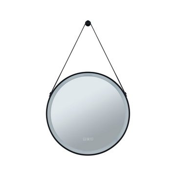 Paulmann LED Wandleuchte Spiegel Mirra rund frame strap IP44 21W 600mm 230V dimmbar, LED fest integriert, Tageslichtweiß, WhiteSwitch, Spiegel