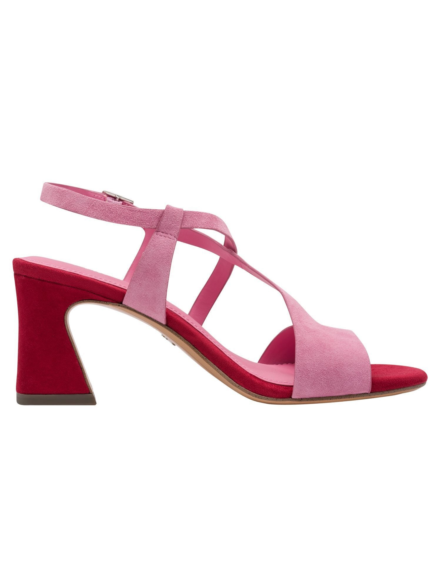 Tamaris ANTIslide, TOUCH-IT, ANTIshokk aus Leder banana Sandalette ANTIslide